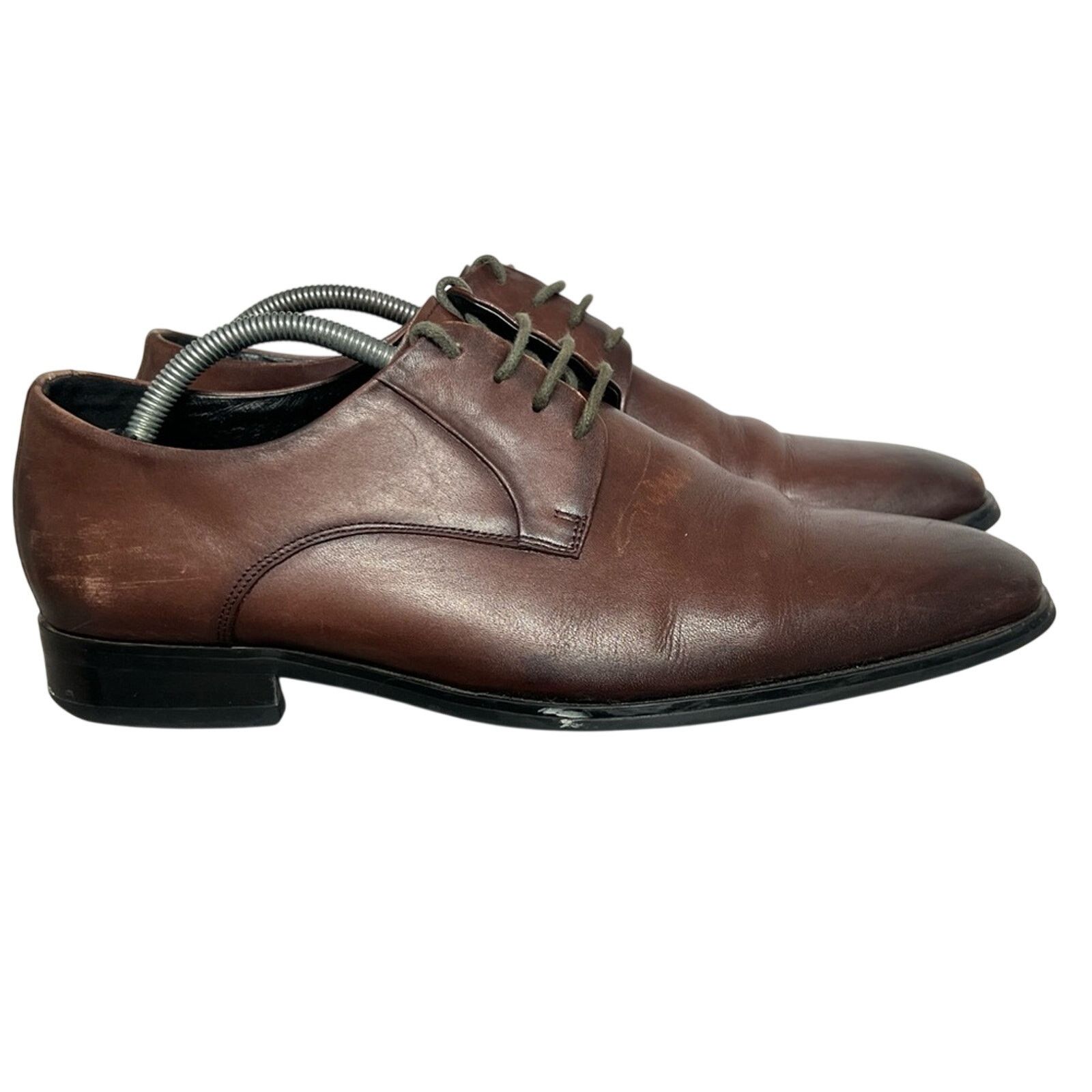 Other Gifennse Mens Leather Shoes Oxfords Formal Sz 9.5 Handmade Size US 9.5 / EU 42-43 - 2 Thumbnail