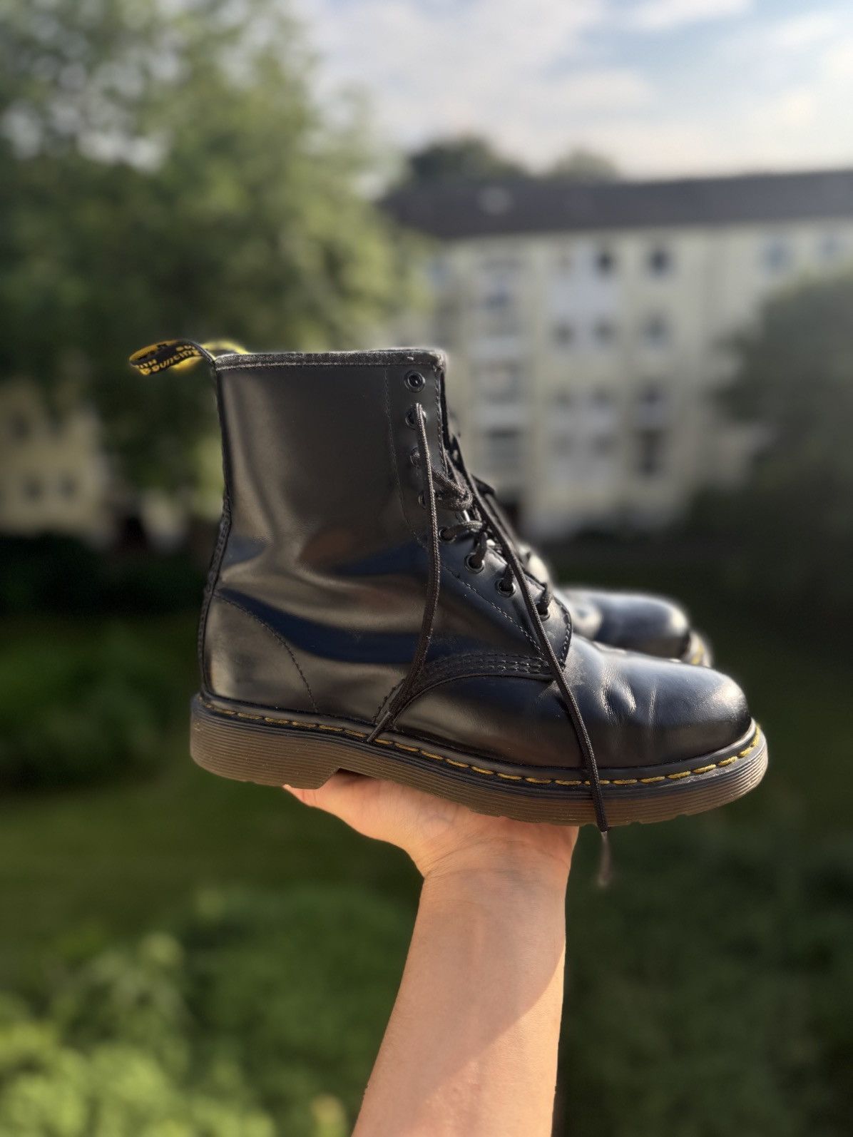 Dr. Martens Dr.Martens Leather Boots Vintage Streetwear Size US 7.5 / IT 37.5 - 3 Thumbnail