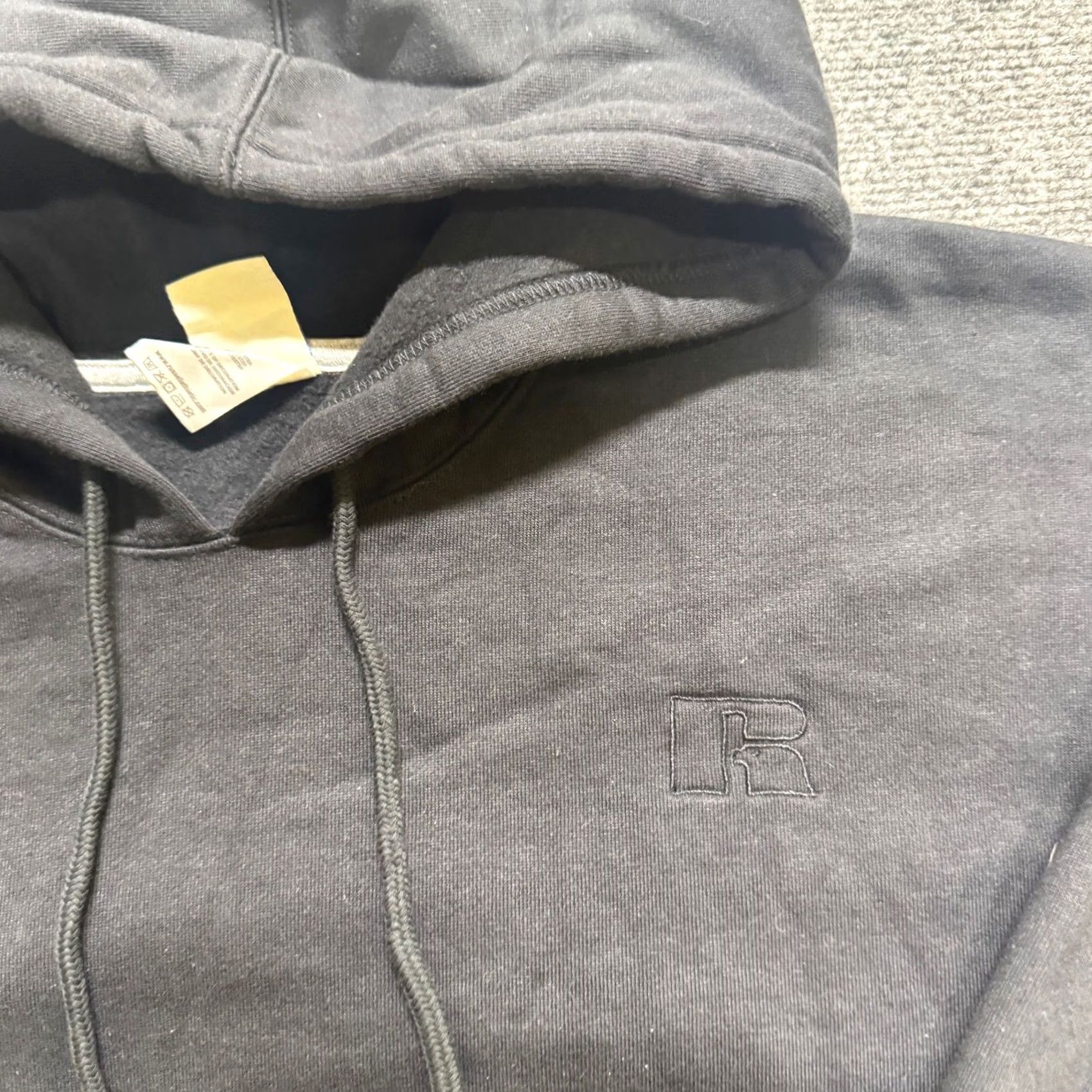 Russell Athletic Russell Athletic Hoodie Mens Medium Pullover Black Blank Cotton Activewear NWT Size US M / EU 48-50 / 2 - 7 Thumbnail