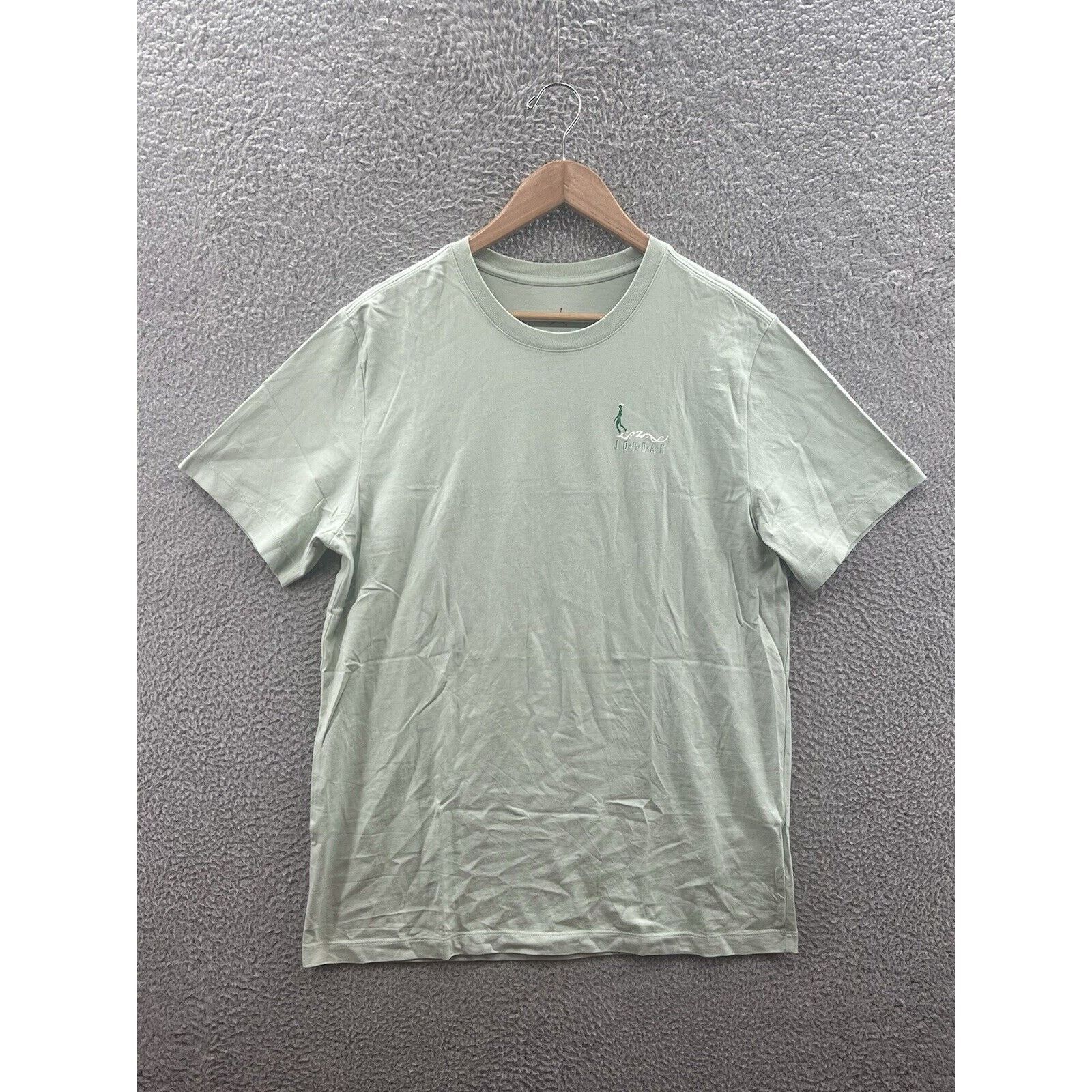Jordan Brand Air Jordan T-Shirt 'Pistachio' DX9577-266 Size Large SAMPLE Size US L / EU 52-54 / 3 - 1 Thumbnail