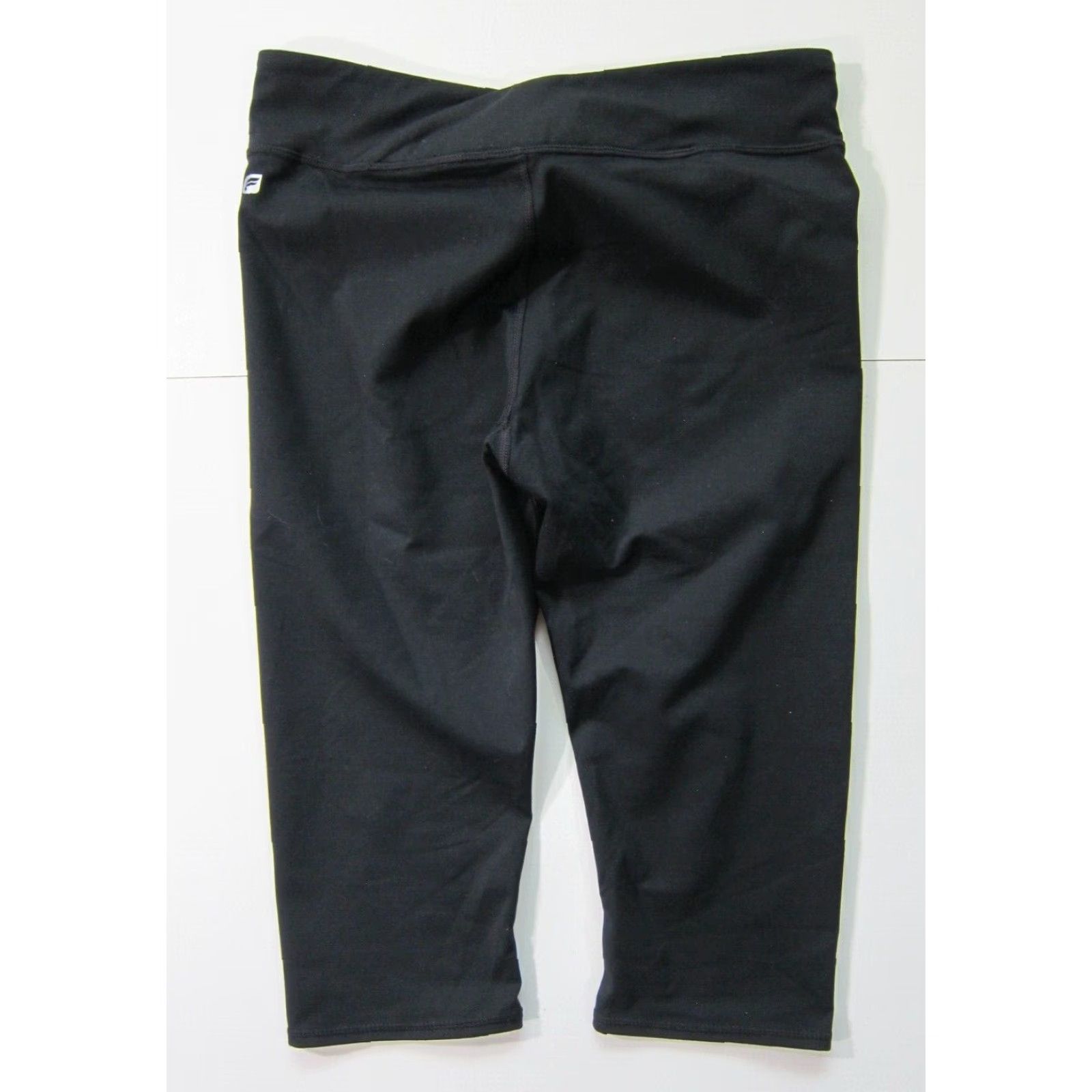 Fabletics Fabletics Black Stretch Compression Cropped Yoga Workout Legging Pant Women M Size 32" / US 10 / IT 46 - 2 Thumbnail
