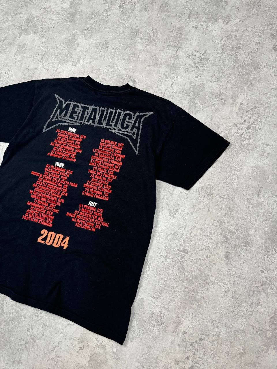 Band Tees Vintage Metallica St - Anger 2004 Tour Band T-shirt Size M Size US M / EU 48-50 / 2 - 7 Thumbnail