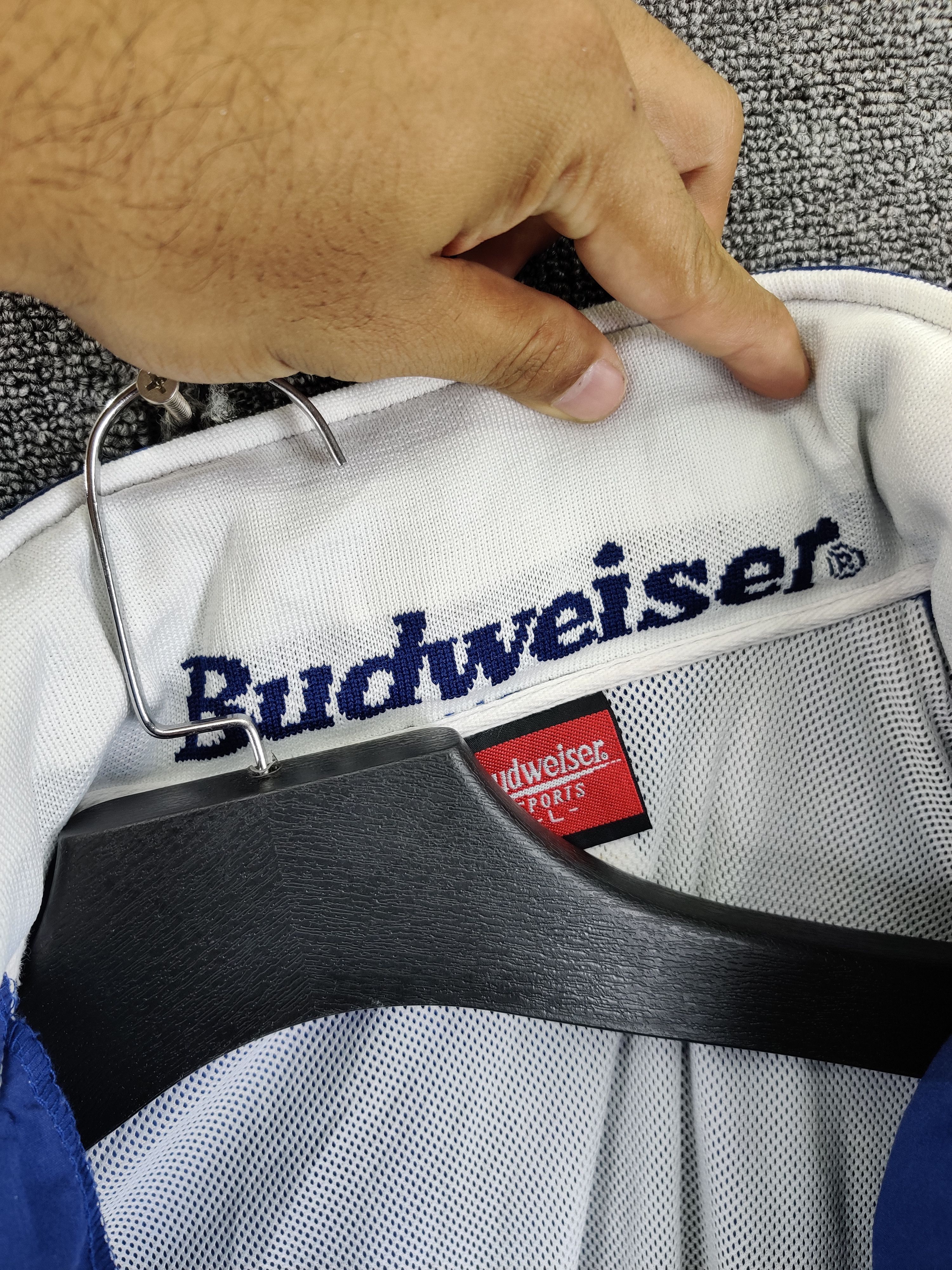 Budweiser Vintage Budweiser Sports Embroidery Spellout Jacket Size US L / EU 52-54 / 3 - 8 Thumbnail