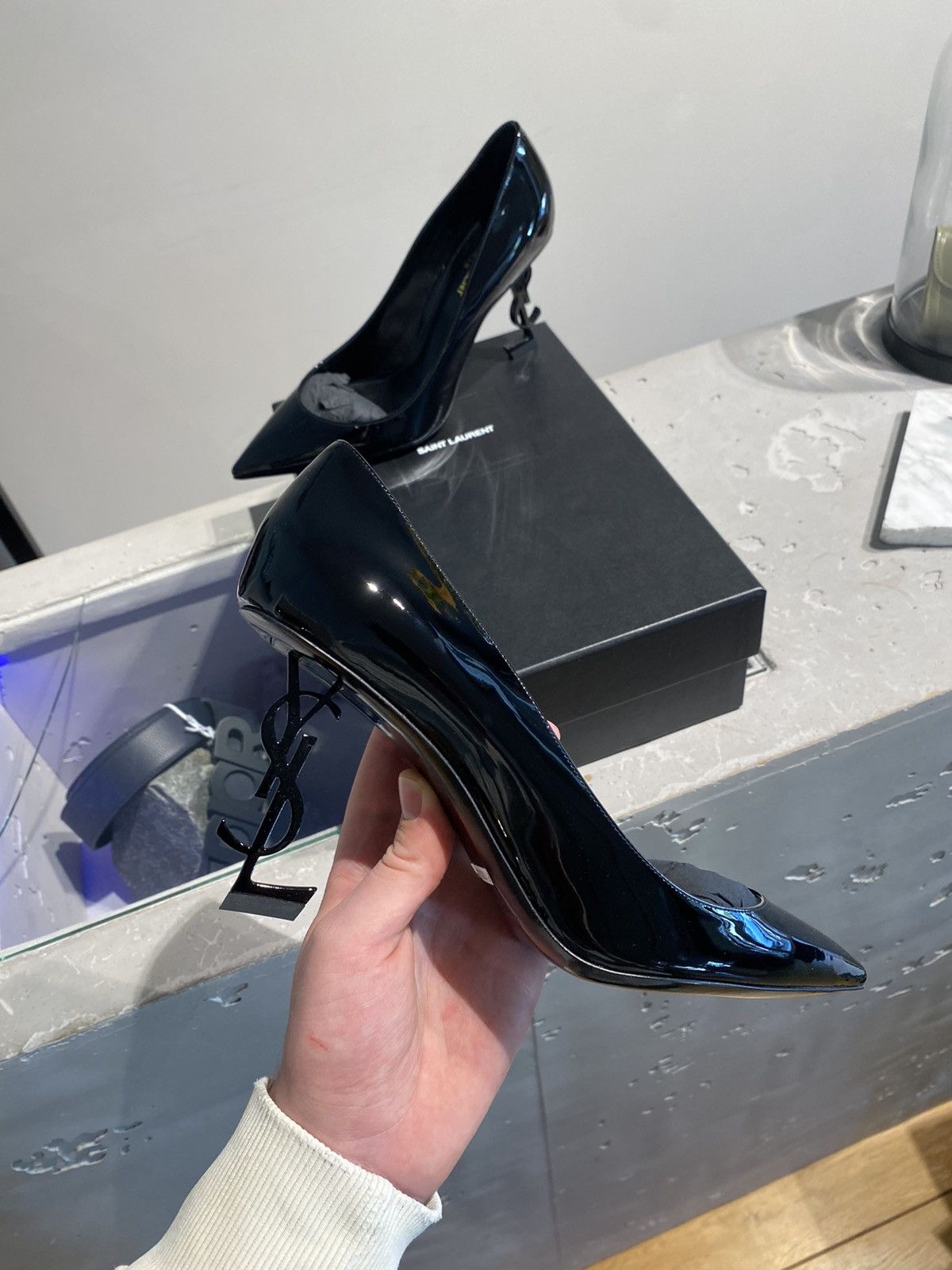 Saint Laurent Paris BNWT Saint Laurent Opyum Pumps / High Heels Size US 9 / IT 39 - 1 Thumbnail