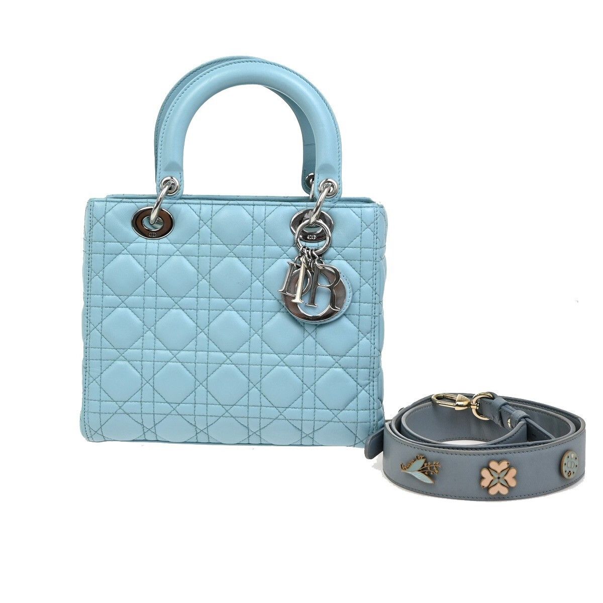 Dior Christian Dior Lady Dior Leather Size ONE SIZE - 1 Thumbnail