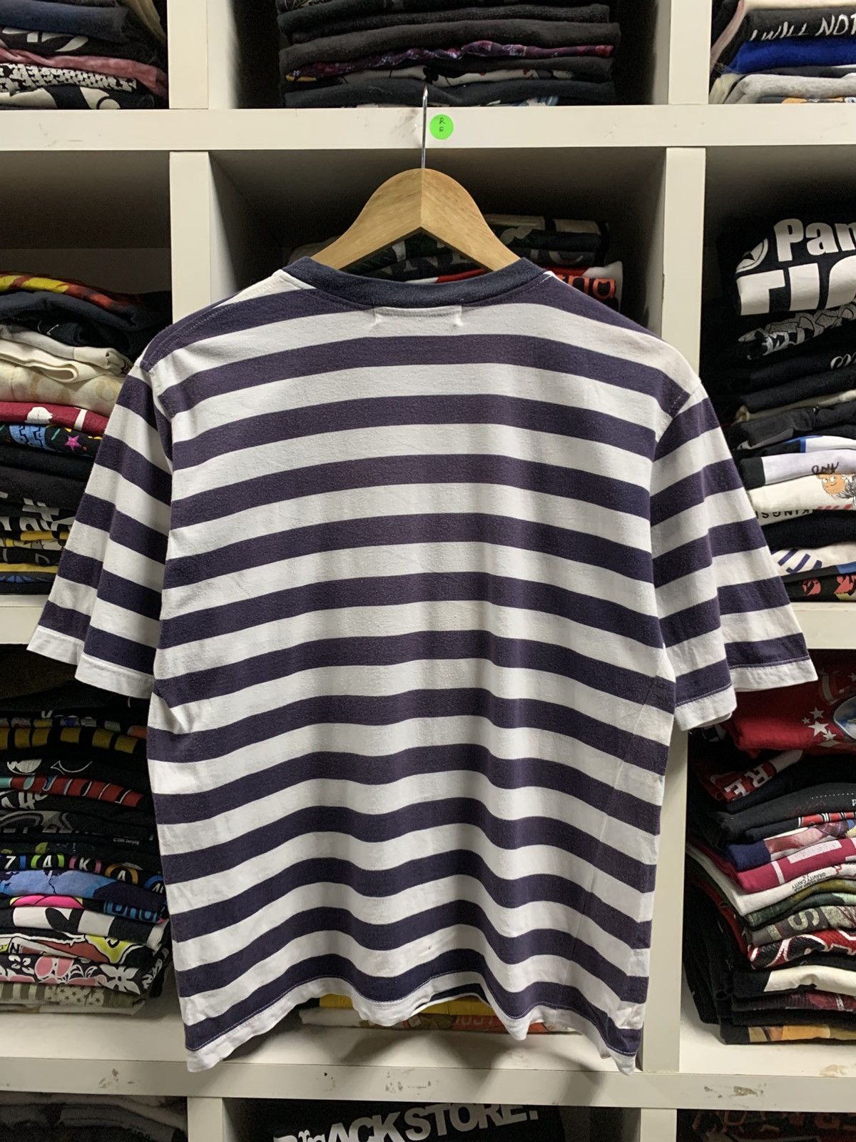 Burberry × Vintage Vintage Burberrys Embroidery Logo Navy Stripe Size US S / EU 44-46 / 1 - 4 Thumbnail