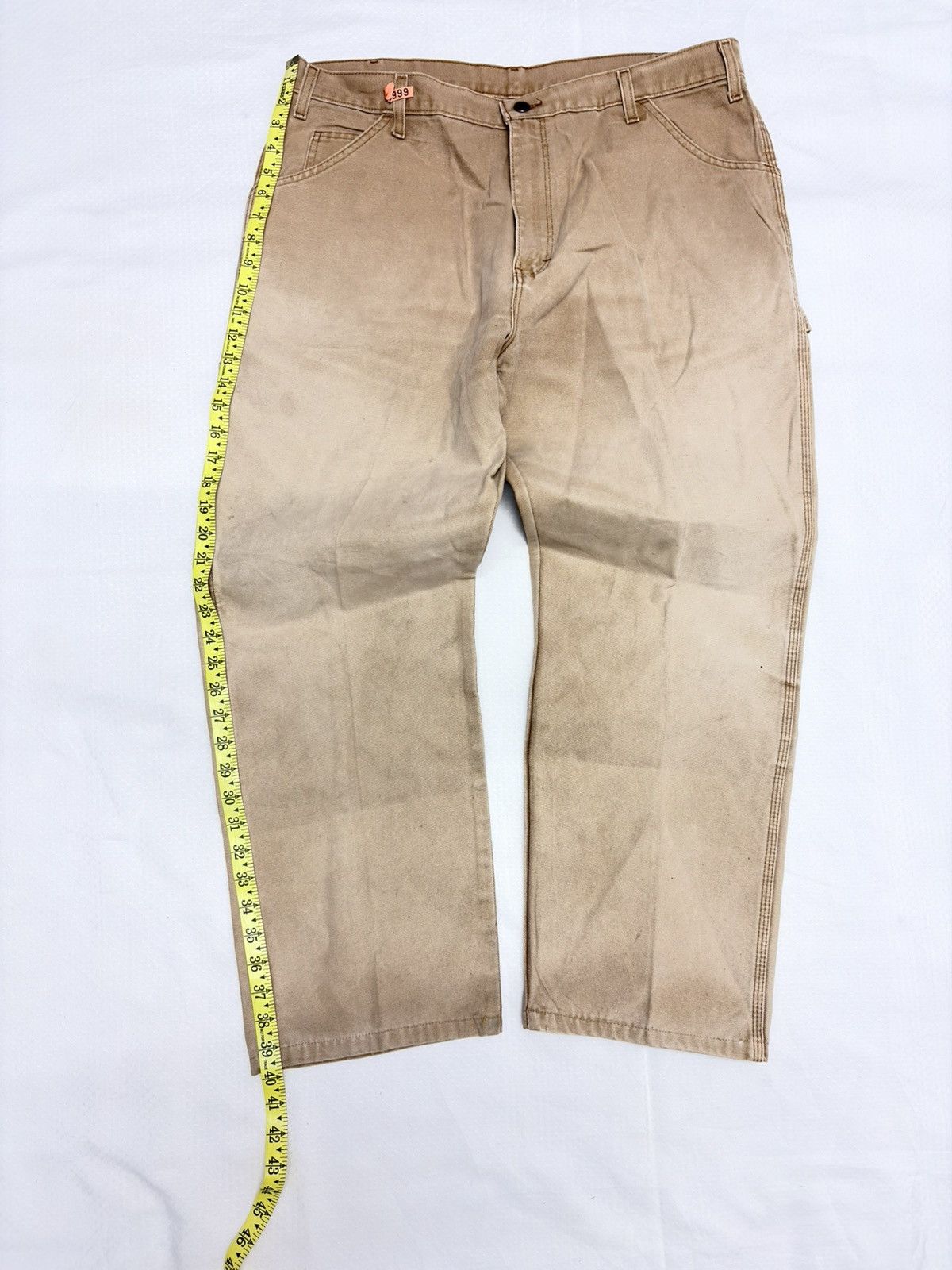 Dickies Vintage Dickies Carpenter Pants Tan Canvas WorkwearW38 x L28 Size US 38 / EU 54 - 3 Thumbnail