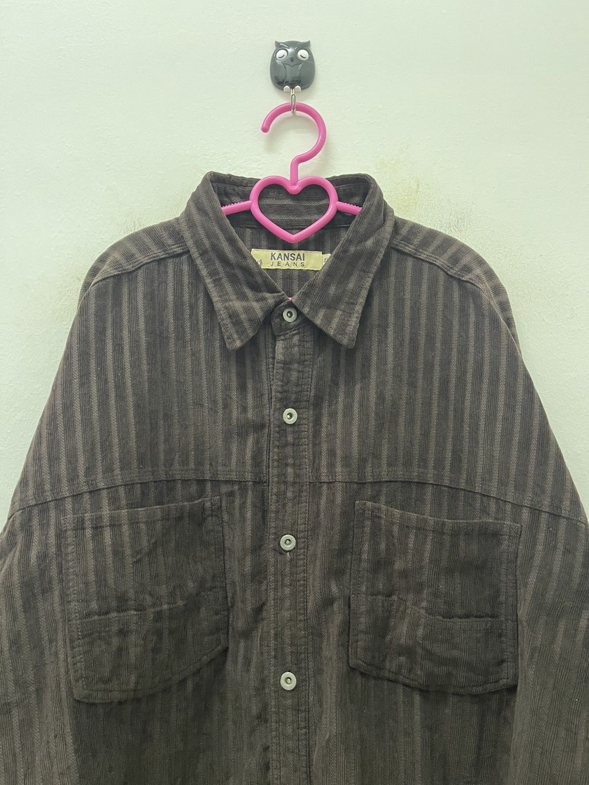 Kansai Yamamoto Rare Vintage KANSAI JEANS Double Pocket Corduroy Jacket Size US XL / EU 56 / 4 - 5 Thumbnail