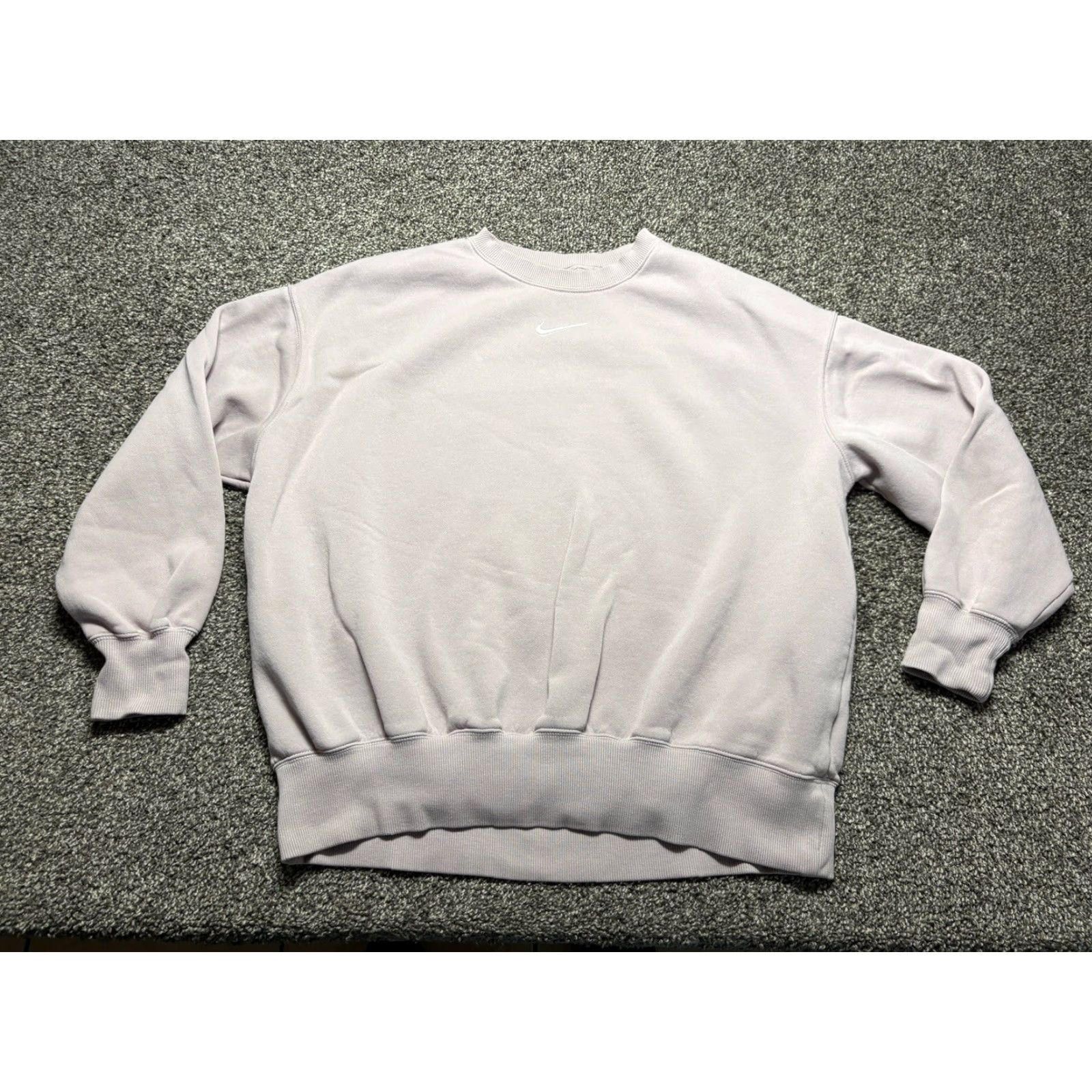 Nike Nike Sweatshirt Center Swoosh Womens Medium Oversized Crew Neck DQ5733 Size M / US 6-8 / IT 42-44 - 2 Thumbnail