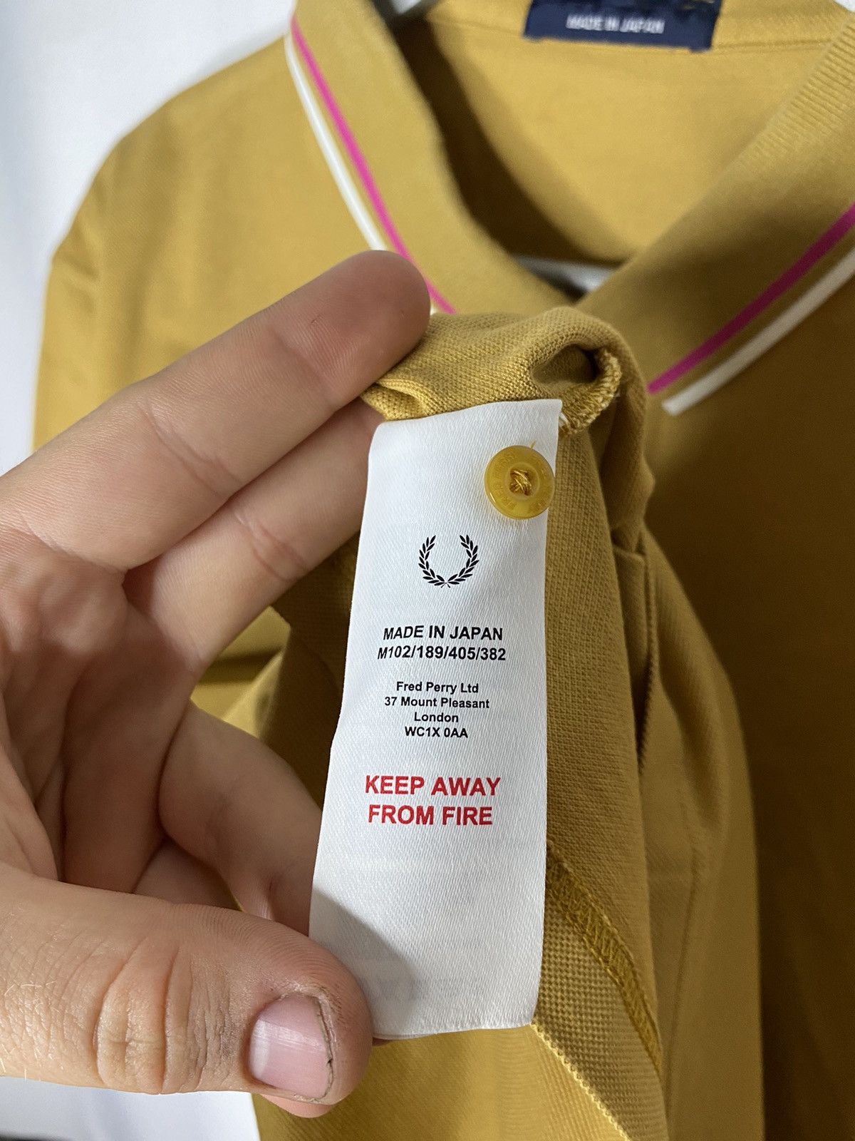 Fred Perry × Vintage ✅Vintage Fred Perry Polo Shirt Short Sleeve Made in Japan✅ Size US XXL / EU 58 / 5 - 8 Thumbnail