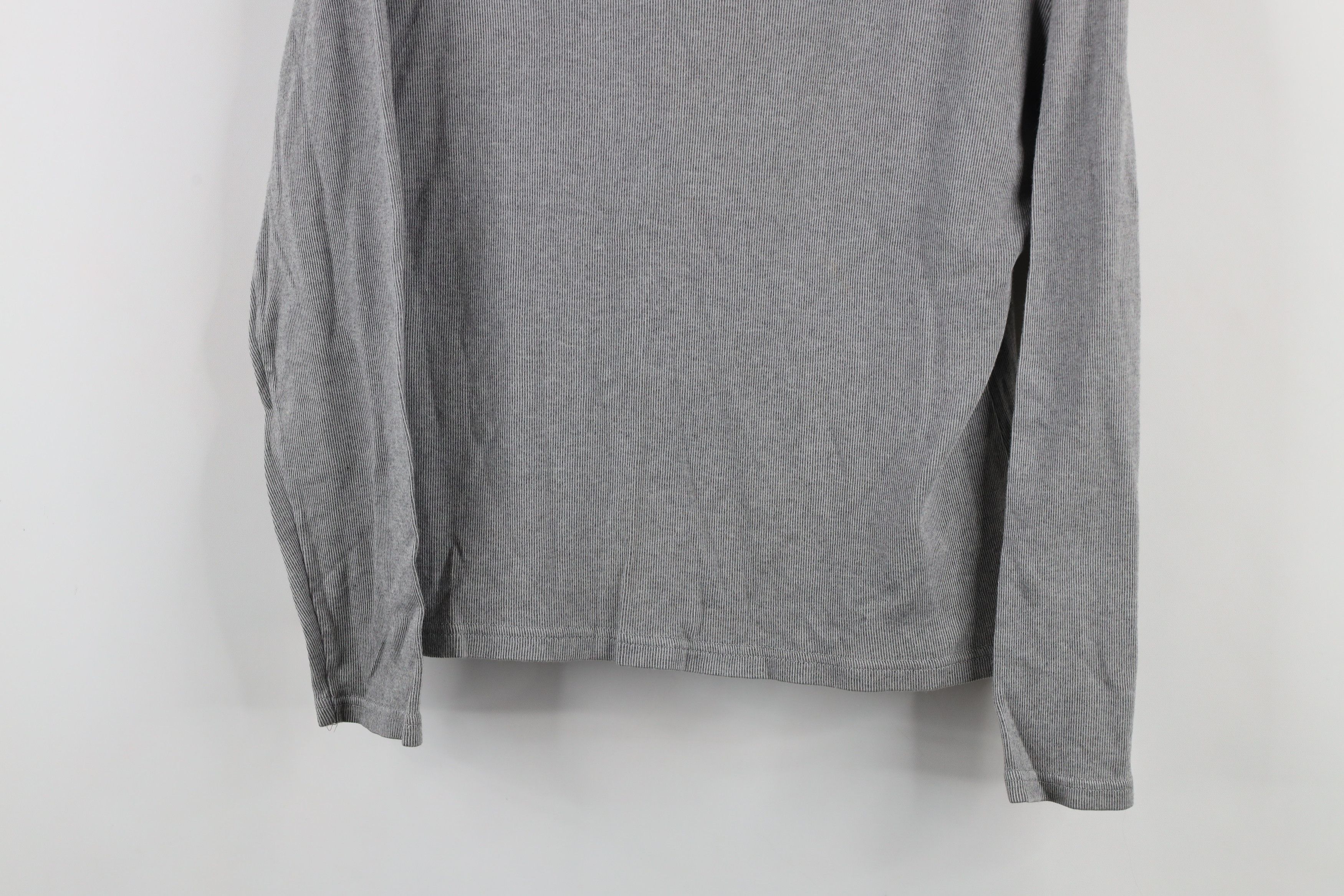 Express × Vintage Vintage 90s Y2K Express Ribbed Knit Long Sleeve T-Shirt Size S / US 4 / IT 40 - 3 Thumbnail