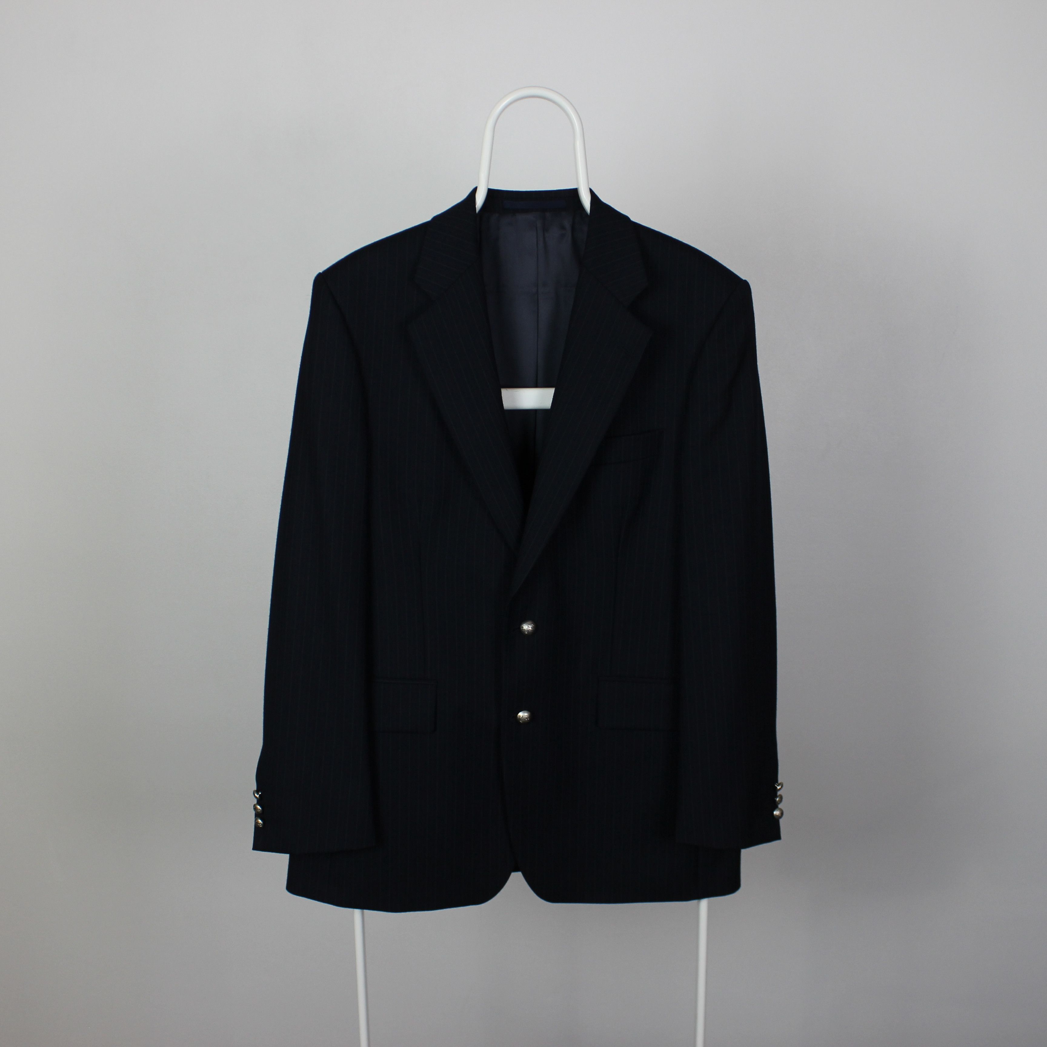 Burberry Burberry blazer vintage men silver buttons M L Size 42R - 3 Thumbnail