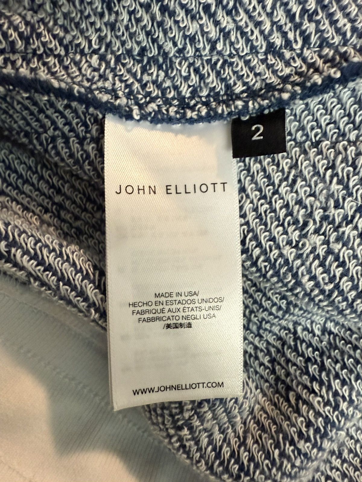 John Elliott John Elliott Fur Terry Game Shorts Size US 32 / EU 48 - 4 Thumbnail