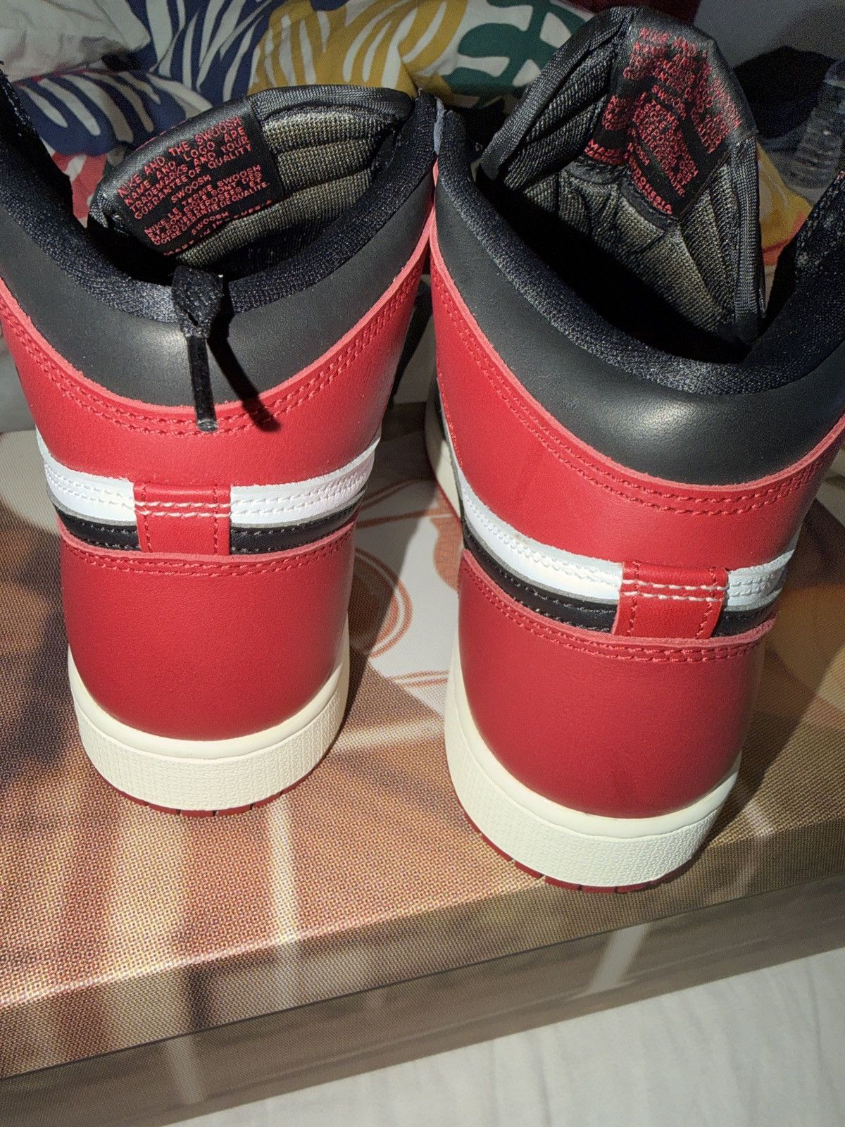 Jordan Brand Jordan 1 Retro High OG ‘Black Toe Reimagined’ 2025 Size US 7 / EU 40 - 4 Thumbnail