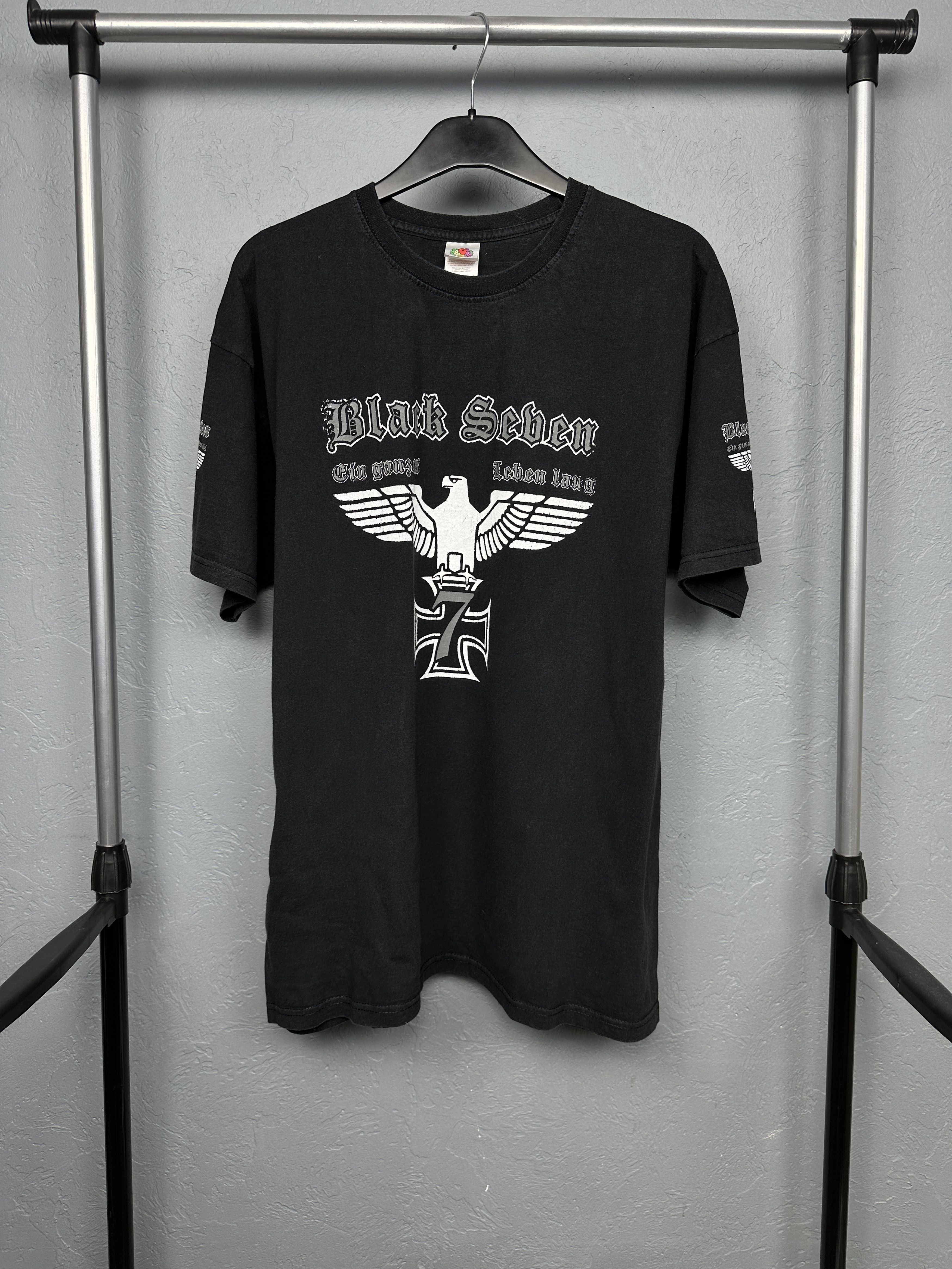 Band Tees Black Seven Mens T-Shirt Size US XL / EU 56 / 4 - 1 Thumbnail