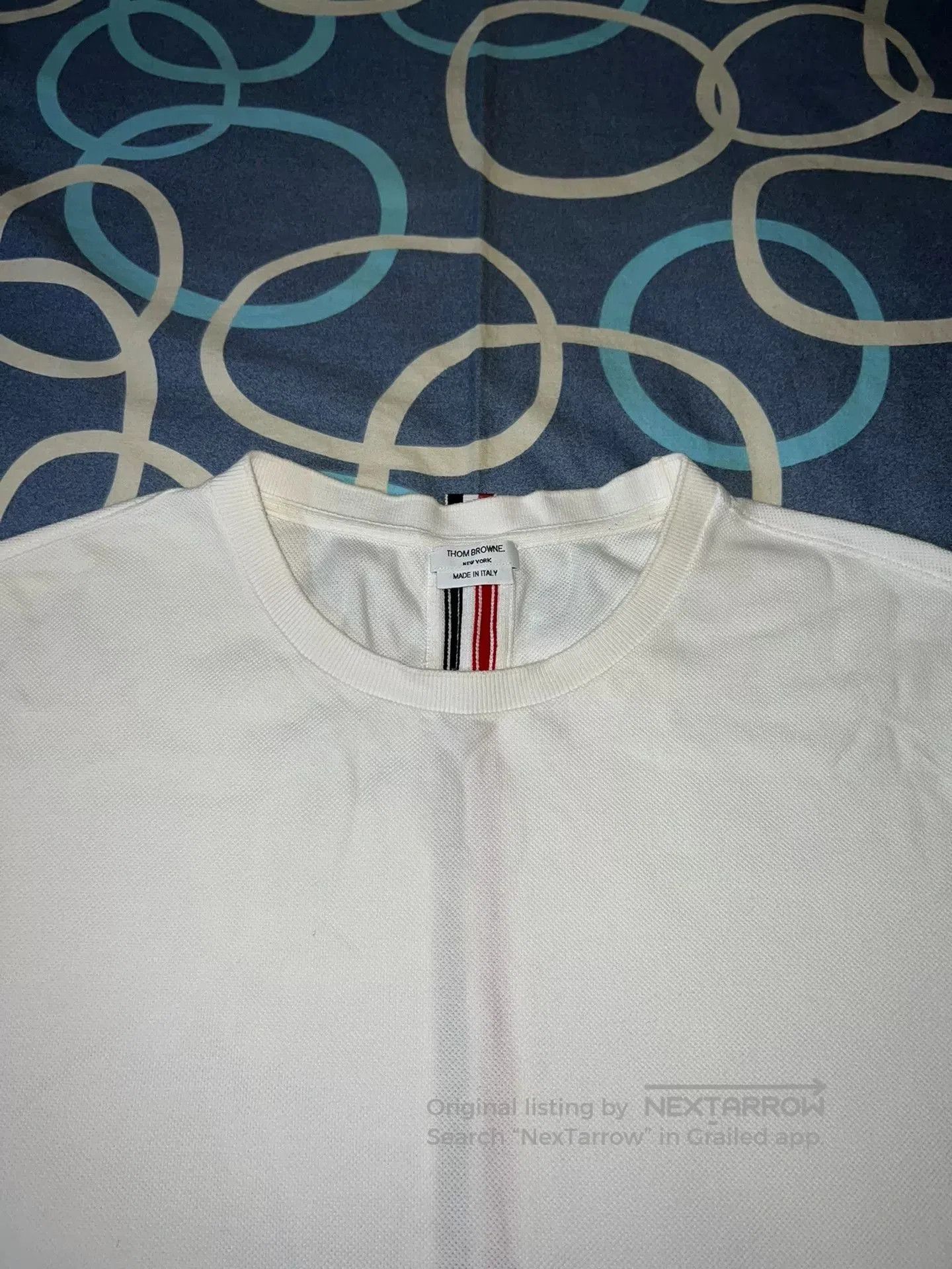 Thom Browne Thom Browne Classic Back Stripe T-Shirt. Size US XL / EU 56 / 4 - 3 Thumbnail