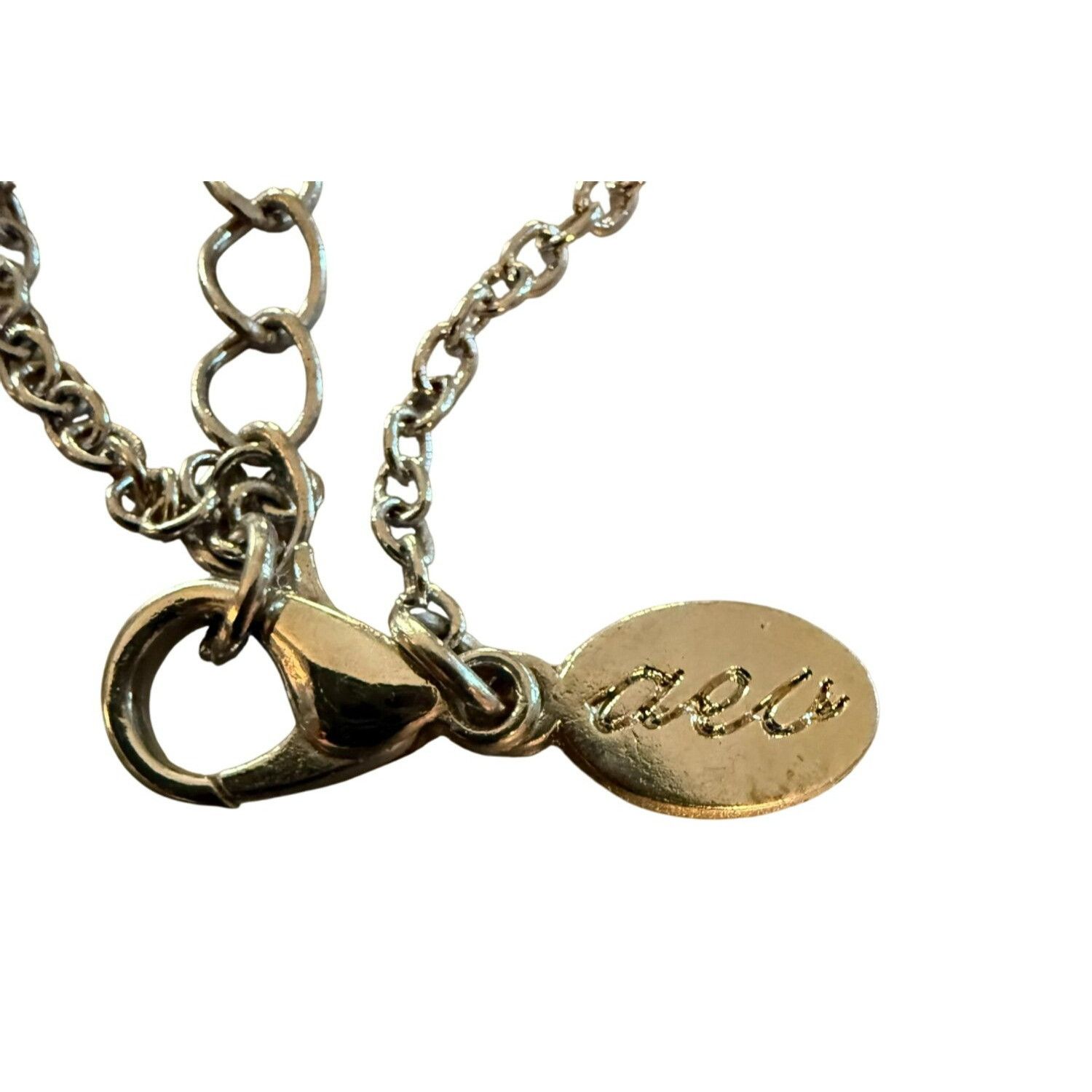 American Eagle Outfitters American Eagle Outfitters Silver-Tone Triple Triangle Pendan Size ONE SIZE - 4 Thumbnail