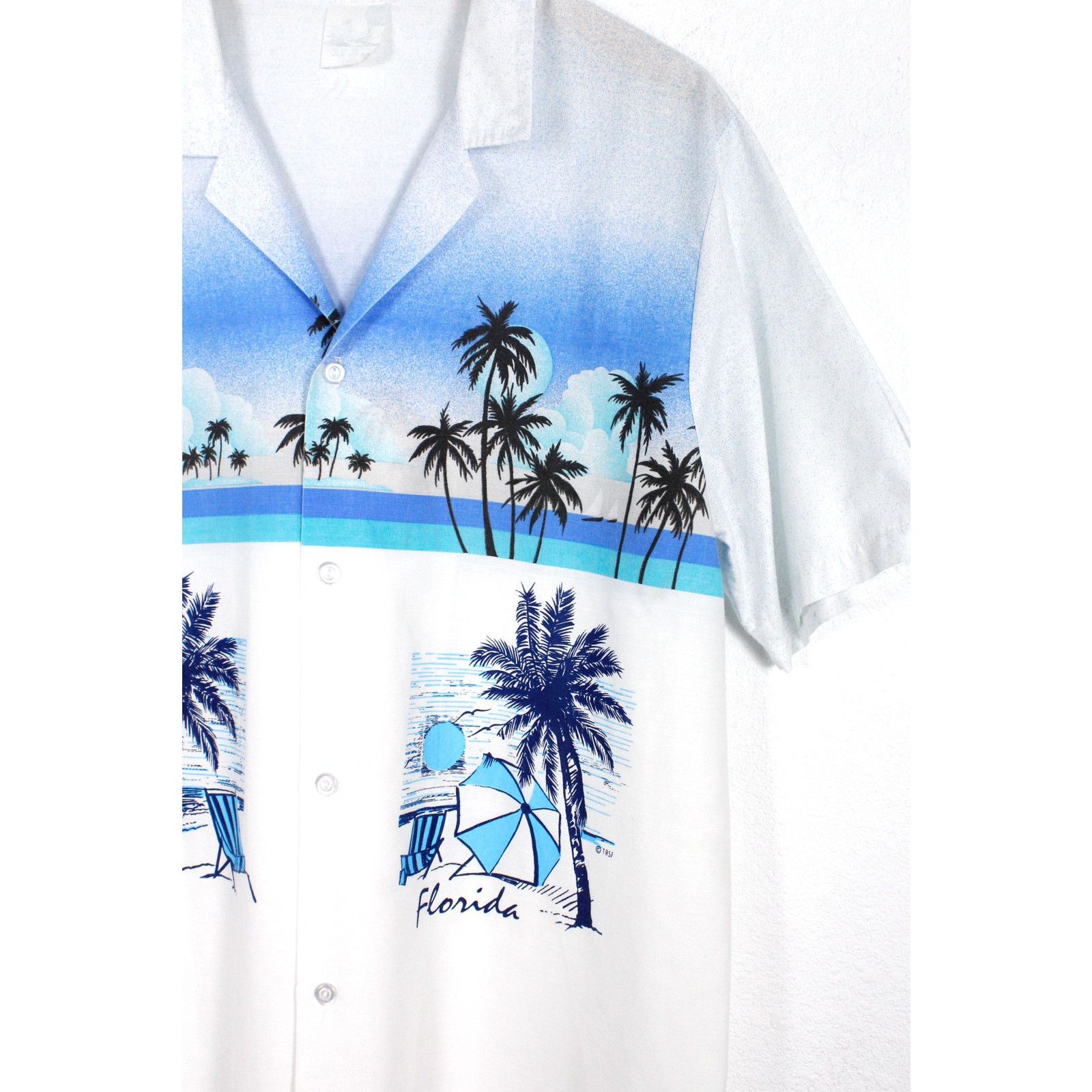 Vintage Vintage Florida Graphic Retro Hawaiian Shirt Made in USA Size US L / EU 52-54 / 3 - 2 Thumbnail