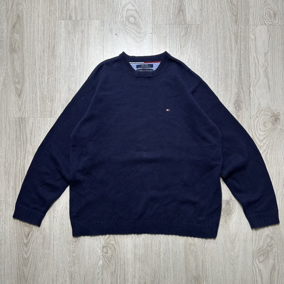 Tommy Hilfiger Vintage Tommy Hilfiger sweater Size US L / EU 52-54 / 3 - 1 Thumbnail