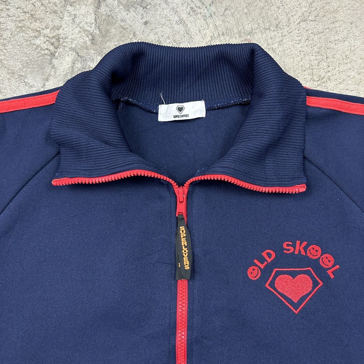 Japanese Brand × Vintage 1990s Super Lovers - Old Skool Jacket Size US M / EU 48-50 / 2 - 15 Thumbnail
