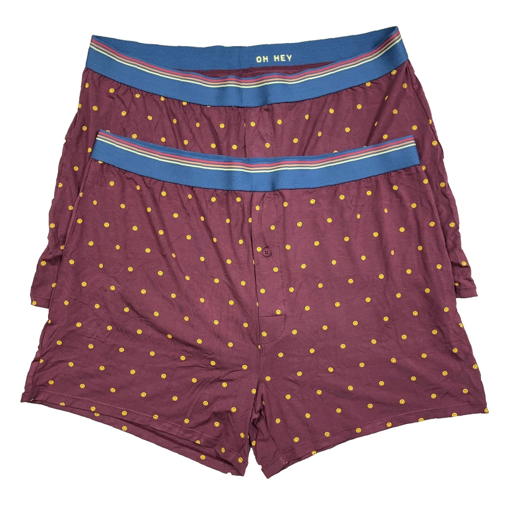 Marine Layer Marine Layer Boxer Briefs Mens Best Ever Sz XXL 2XL Burgundy Lot of 2 Underwear Size 42R - 2 Thumbnail