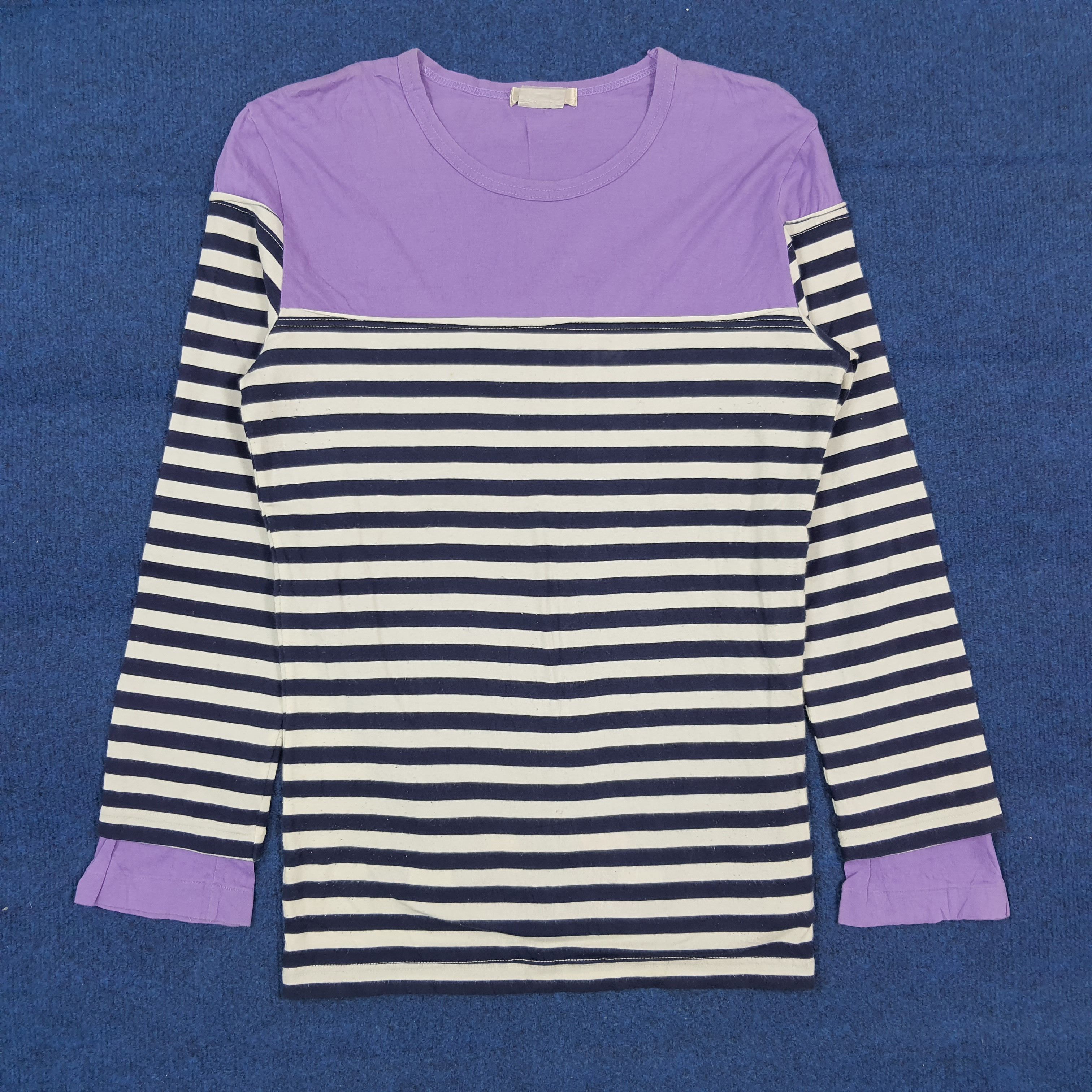 Comme des Garcons Comme des Garçons Striped Layered Shirt AD2007 C301N26 Size S / US 4 / IT 40 - 1 Thumbnail