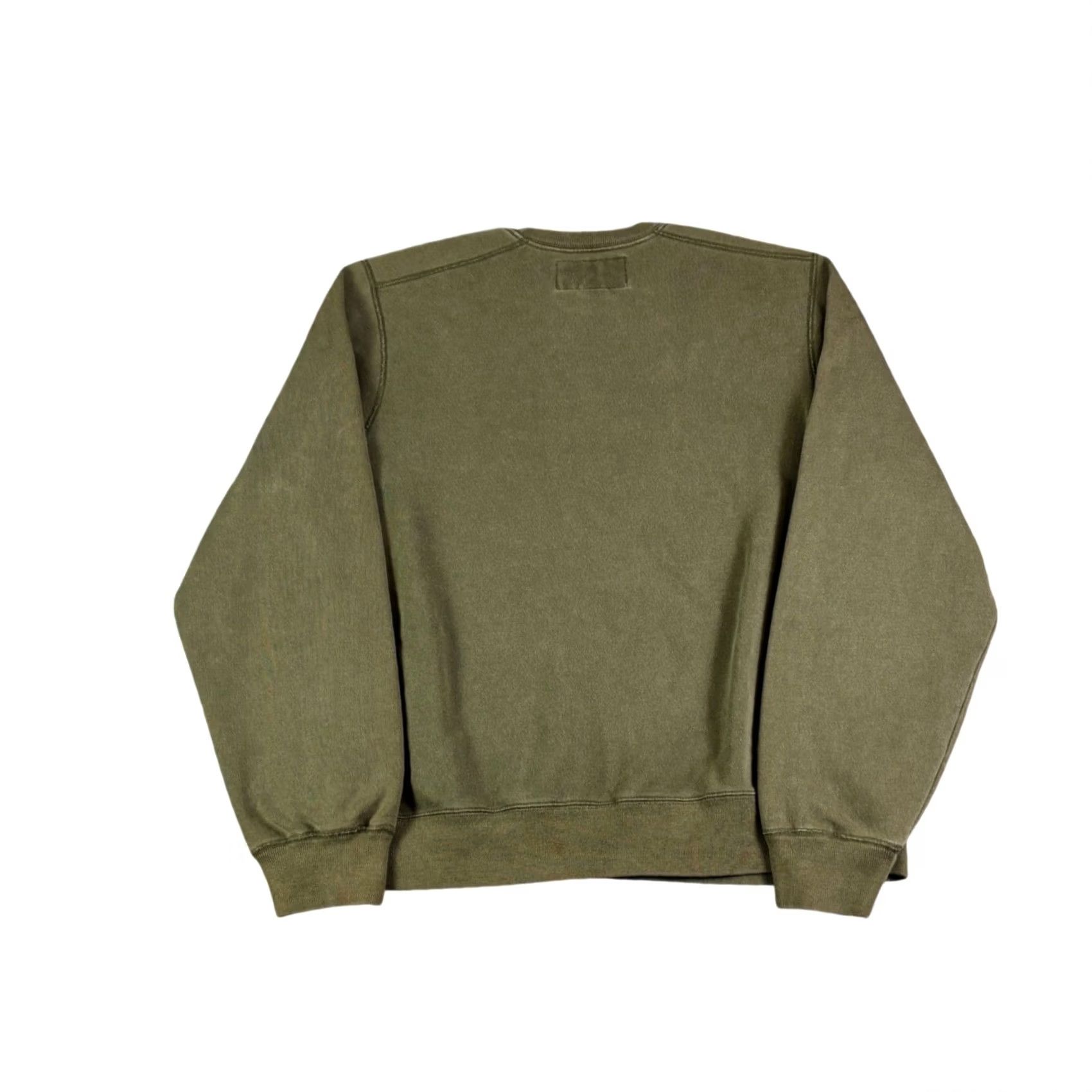 Abercrombie & Fitch Abercrombie & Fitch Mens Crewneck Sweatshirt Olive Green Number 29 Patch Large Size US L / EU 52-54 / 3 - 6 Thumbnail
