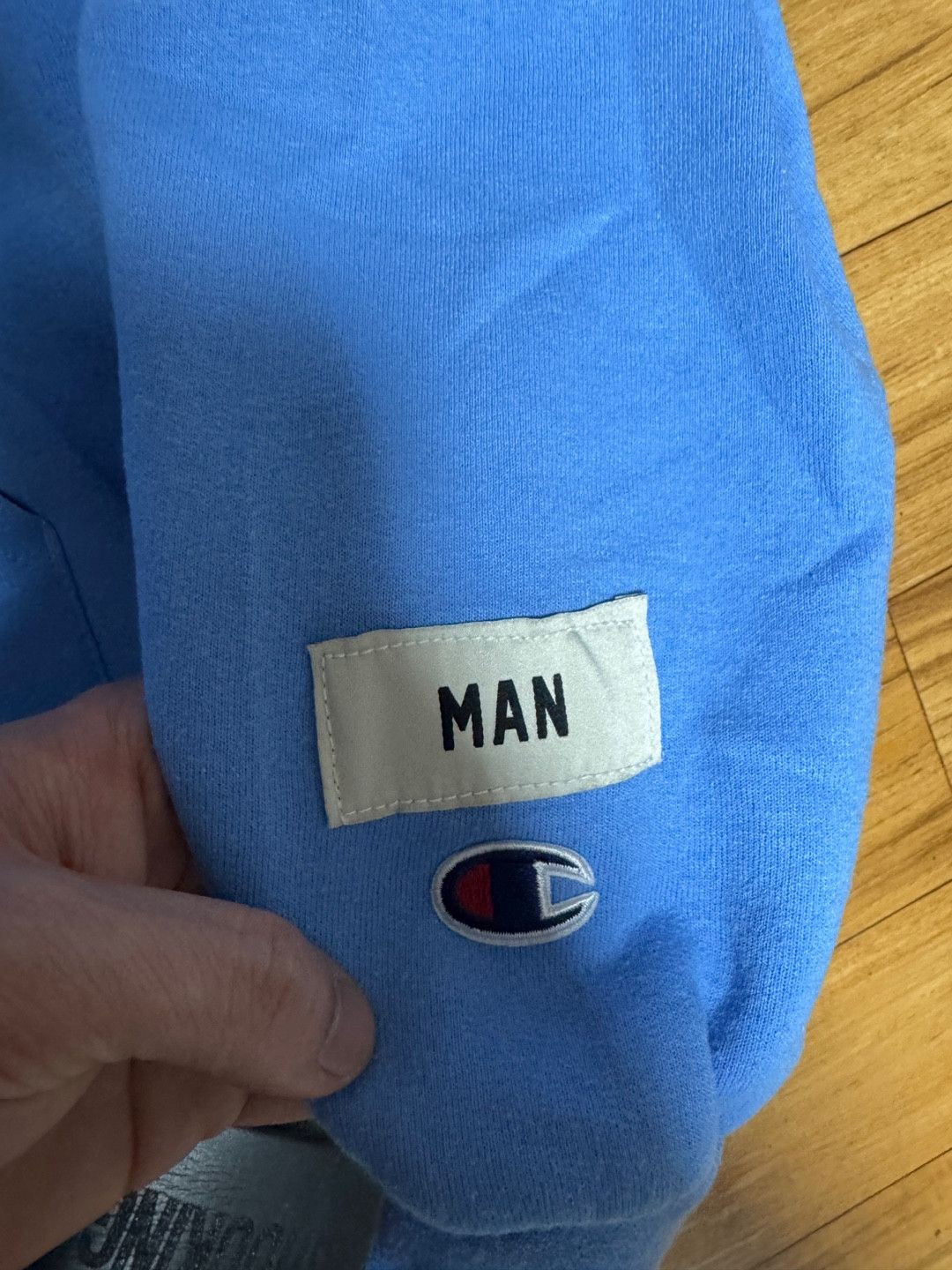 Champion × Pyrex Vision soulcareservice culture hoodie Size US L / EU 52-54 / 3 - 4 Thumbnail