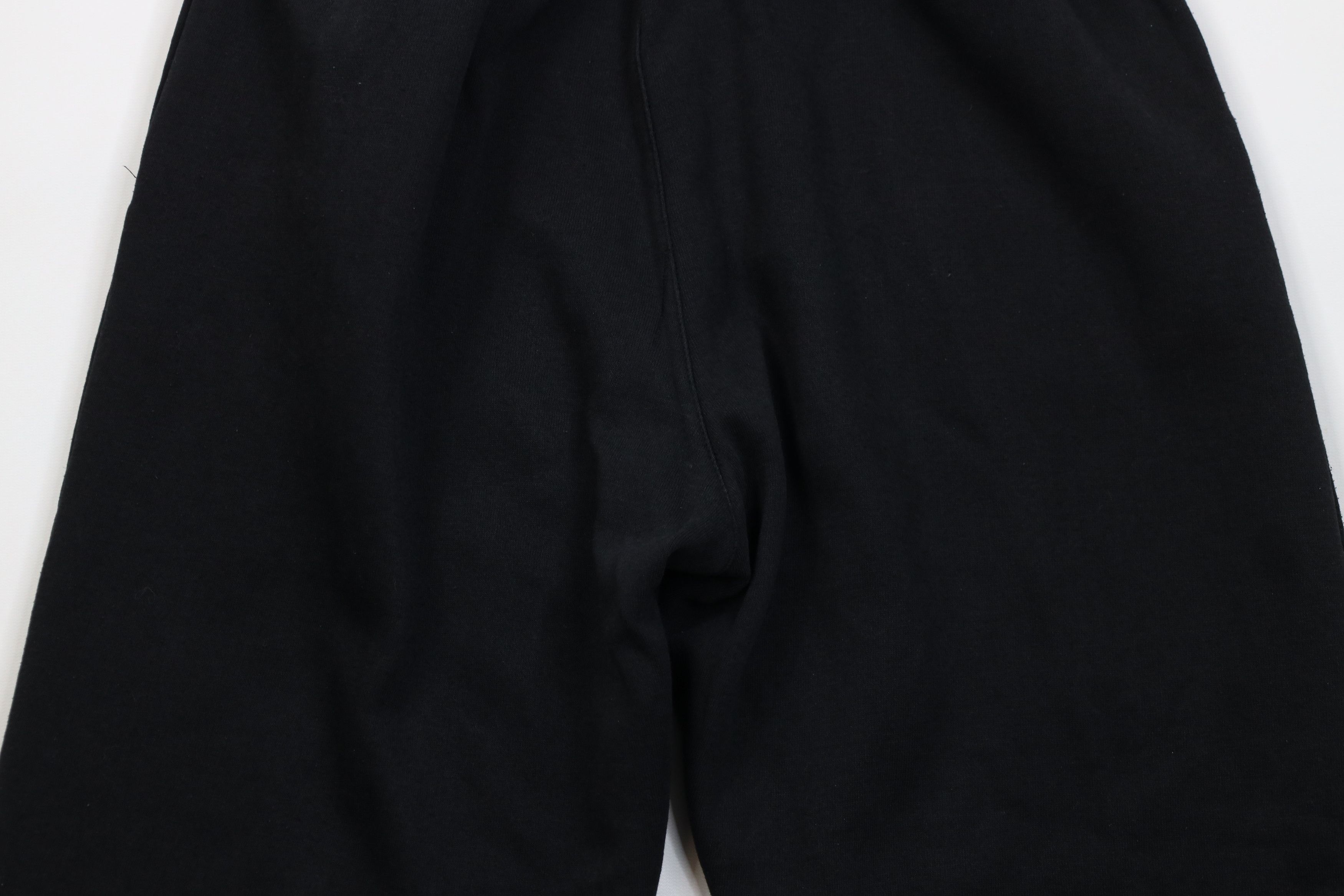 Vintage Vintage 90s Streetwear Blank Sweatpants Pants Black Size 26" / US 2 / IT 38 - 13 Thumbnail