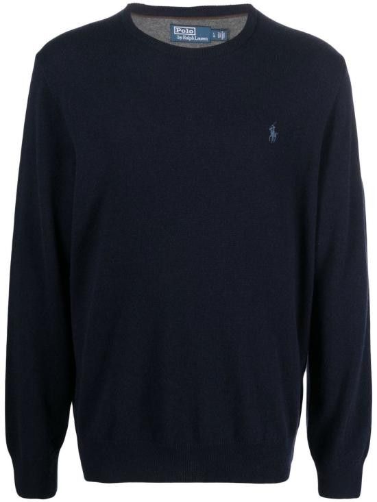 Ralph Lauren RALPH LAUREN Men Sweater 710876714 001 Blue Size US XL / EU 56 / 4 - 1 Thumbnail