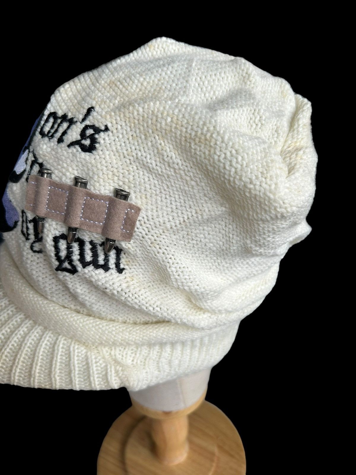 Japanese Brand × Kapital × Vintage Skull Punk Bondage Style Hats☠️ Size ONE SIZE - 6 Thumbnail