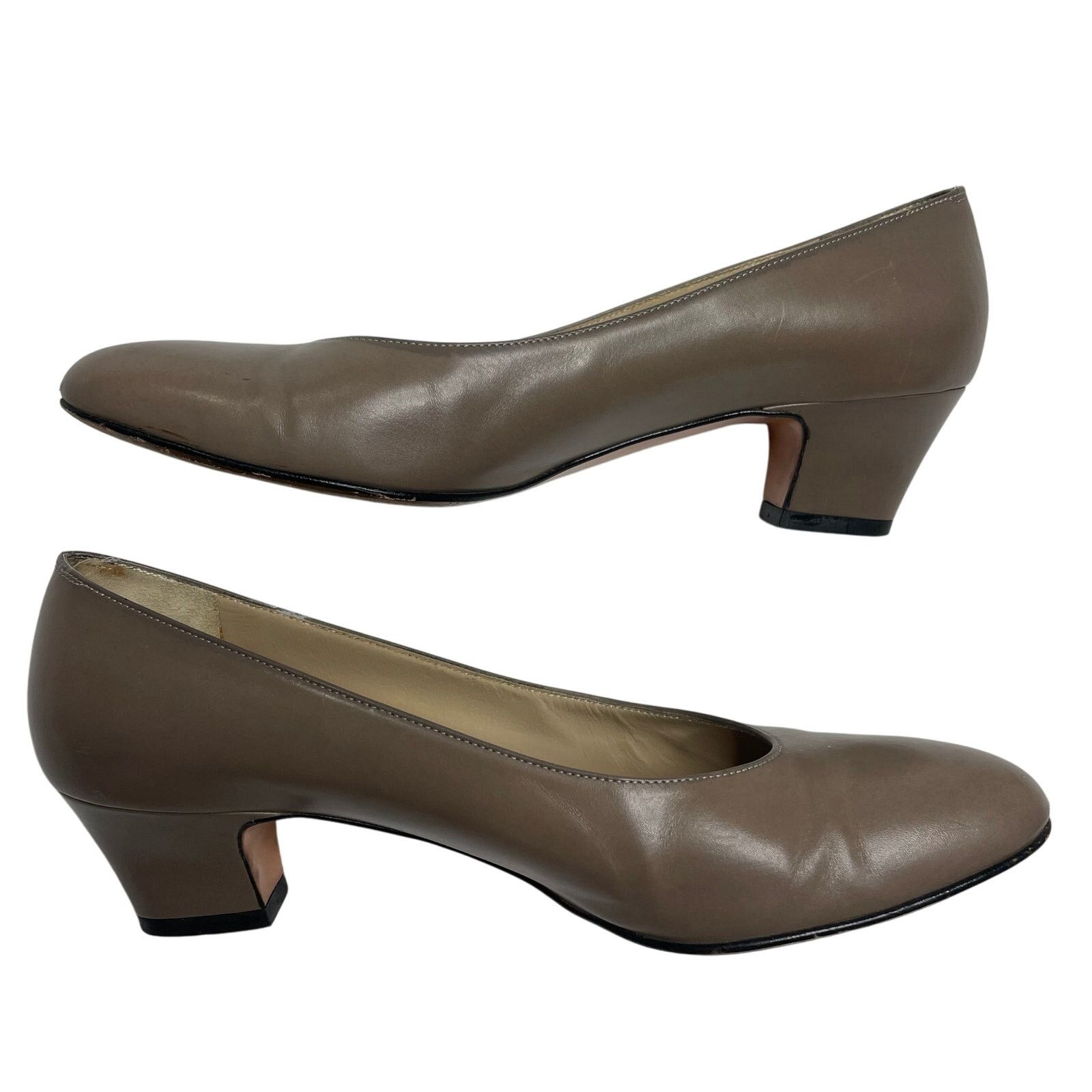 Salvatore Ferragamo Salvatore Ferragamo Leather Pump Heels Size US 6 / IT 36 - 9 Thumbnail