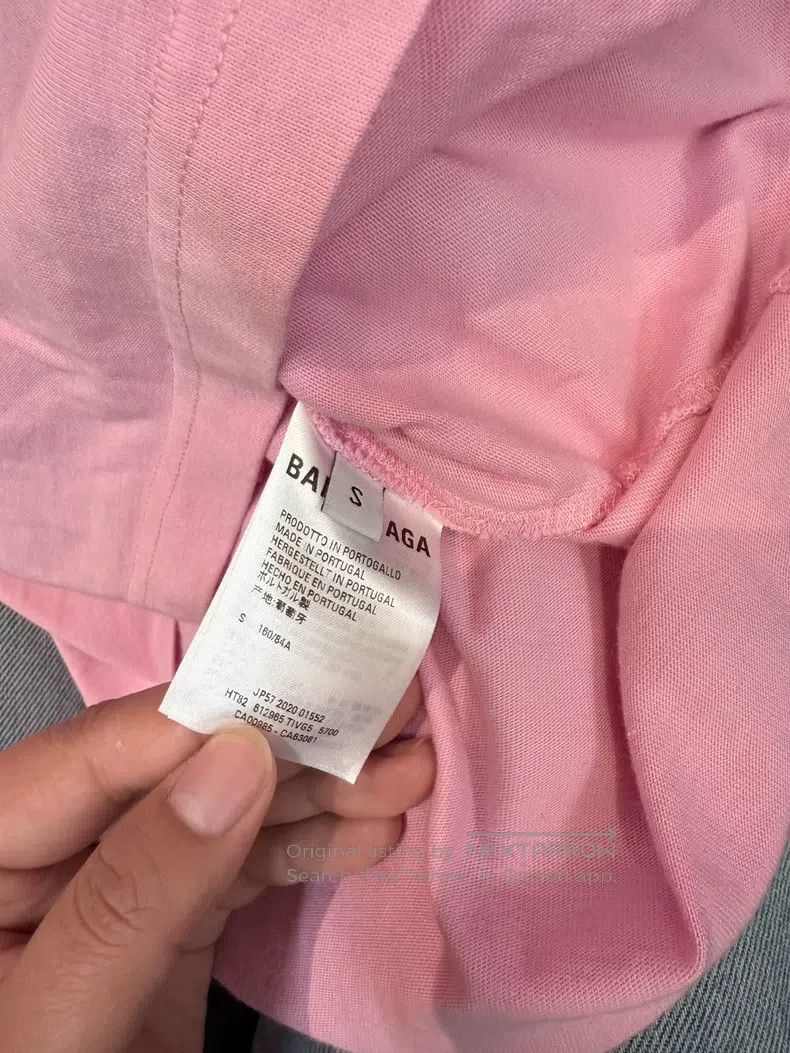 Balenciaga Balenciaga Pink Short Sleeve T-Shirt Size US S / EU 44-46 / 1 - 3 Thumbnail
