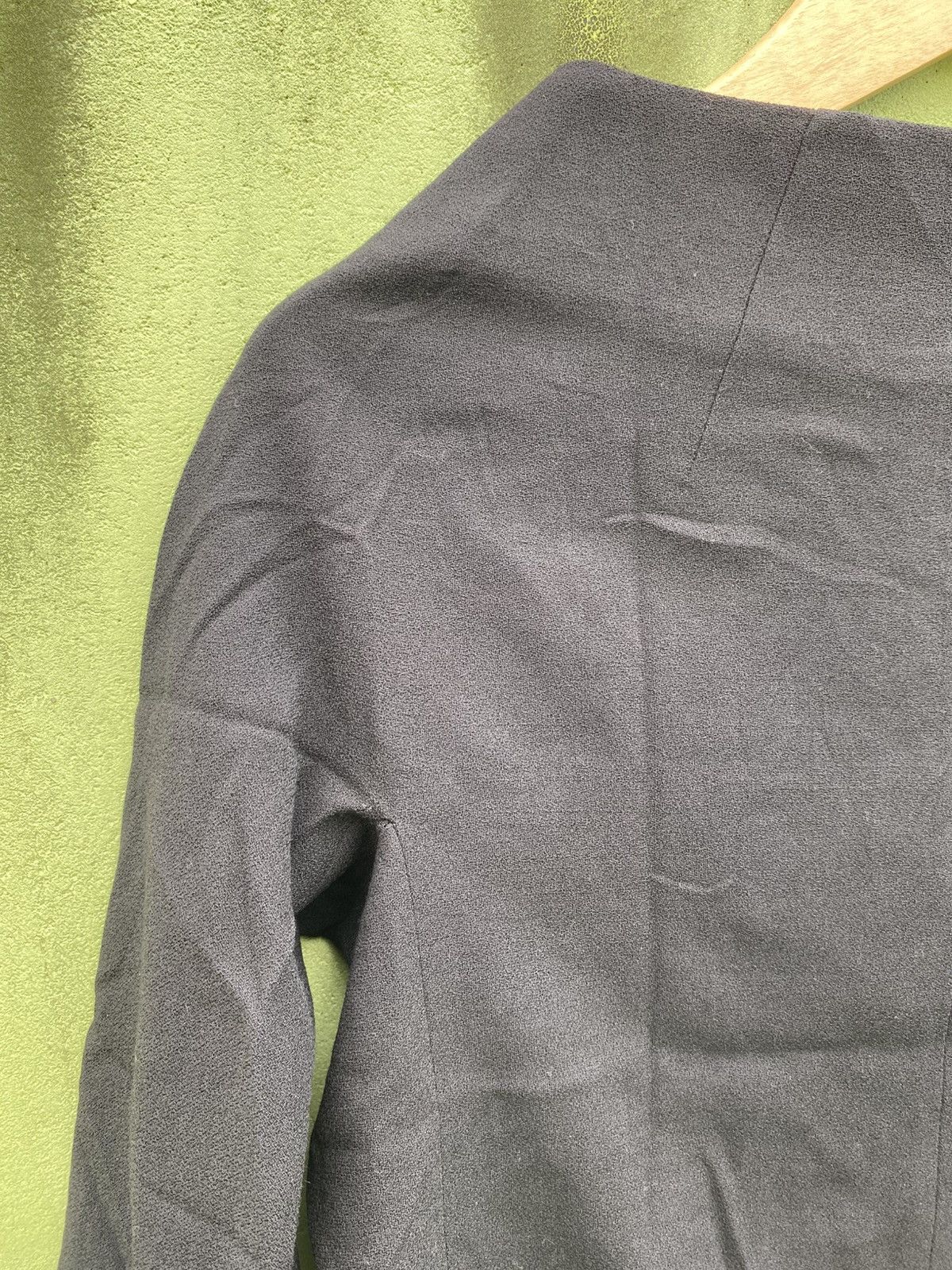 Katharine Hamnett London Katharine Hamnett London Black Blazer Structured Asymmetric Size L / US 10 / IT 46 - 10 Thumbnail