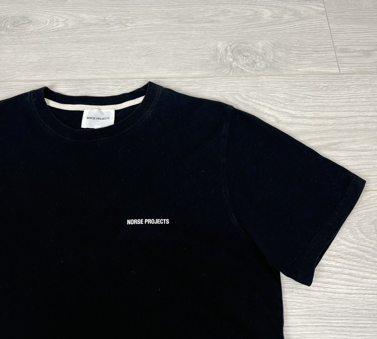 Norse Projects Norse Projects Niels Black Basic Logo T Shirt L size Size US L / EU 52-54 / 3 - 4 Thumbnail