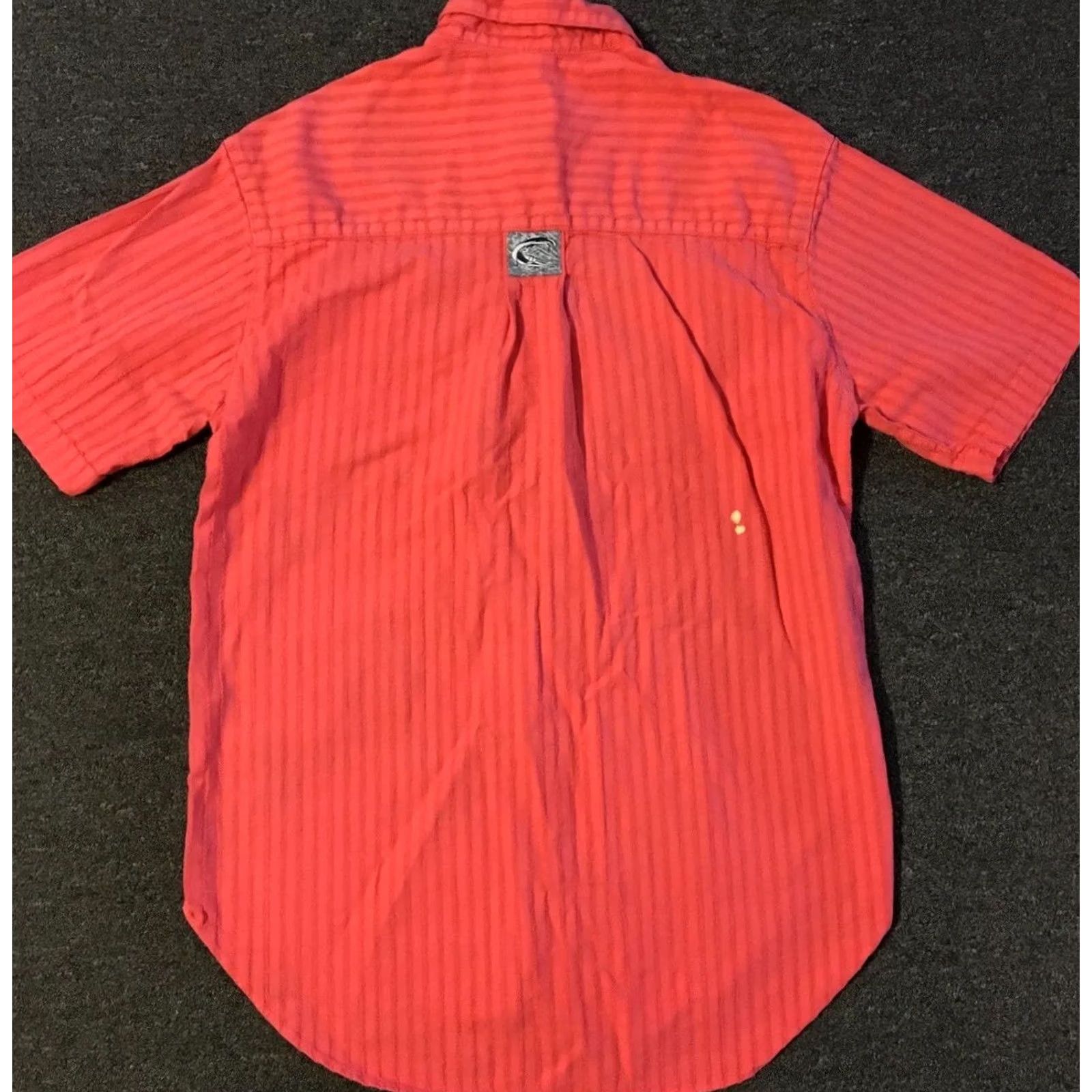 Quiksilver VINTAGE Quiksilver Shirt M Red Button-Up Short Sleeve Collared 70s 80s Grunge Vaporwave Surf Beach Casual Mens Size US M / EU 48-50 / 2 - 2 Thumbnail