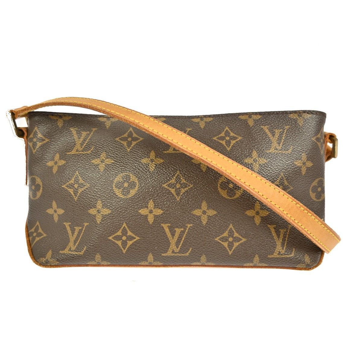 Louis Vuitton Louis Vuitton Trotteur Handbag Monogram Canvas Size ONE SIZE - 1 Thumbnail