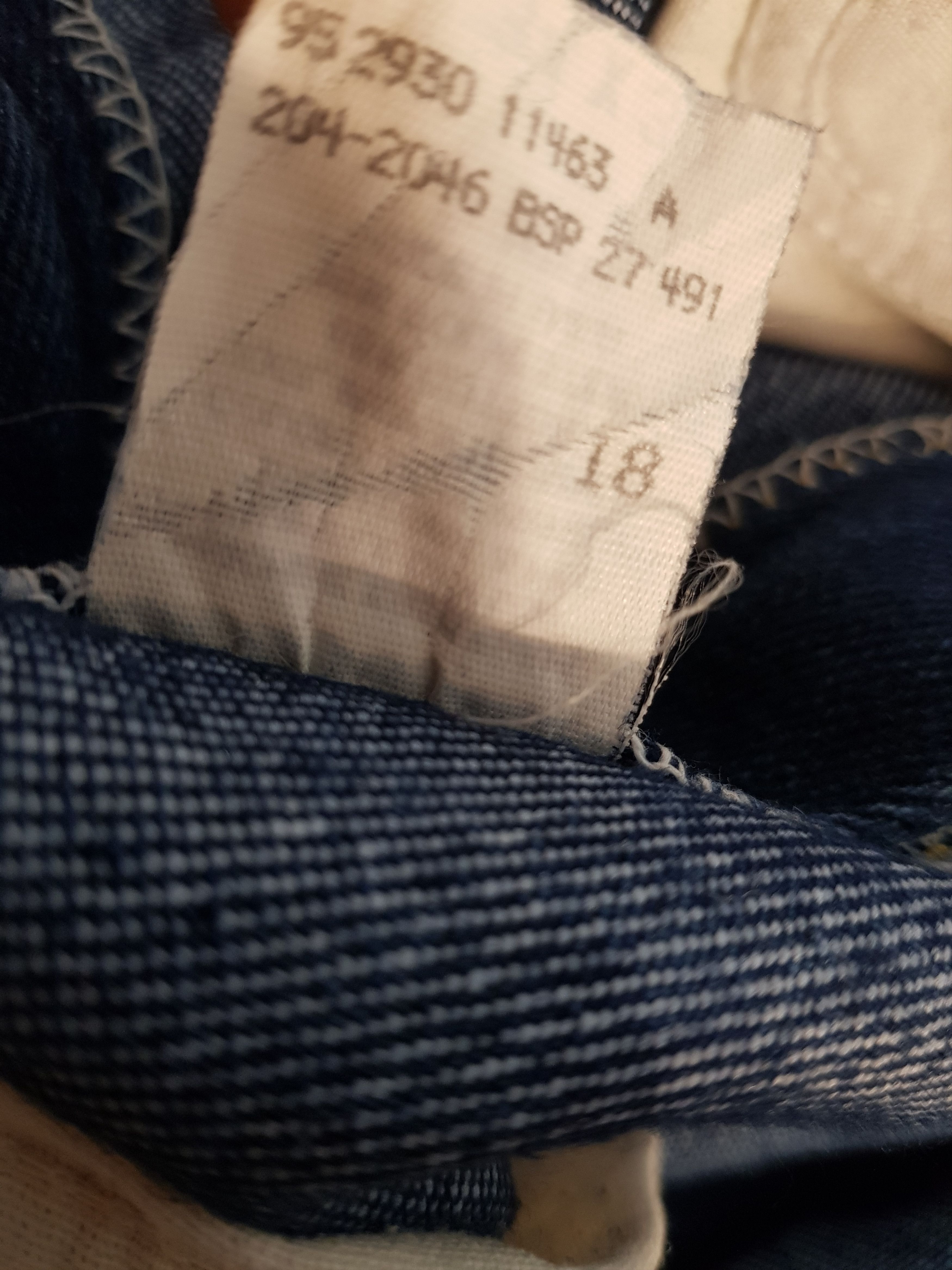 Lee Lee Vintage 80s Made in USA Dark Wash Jeans 34x30 Size US 34 / EU 50 - 12 Thumbnail