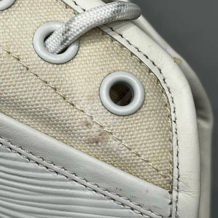 Louis Vuitton Louis Vuitton White High-Top Sneakers -2508 Size US 9 / EU 42 - 7 Thumbnail