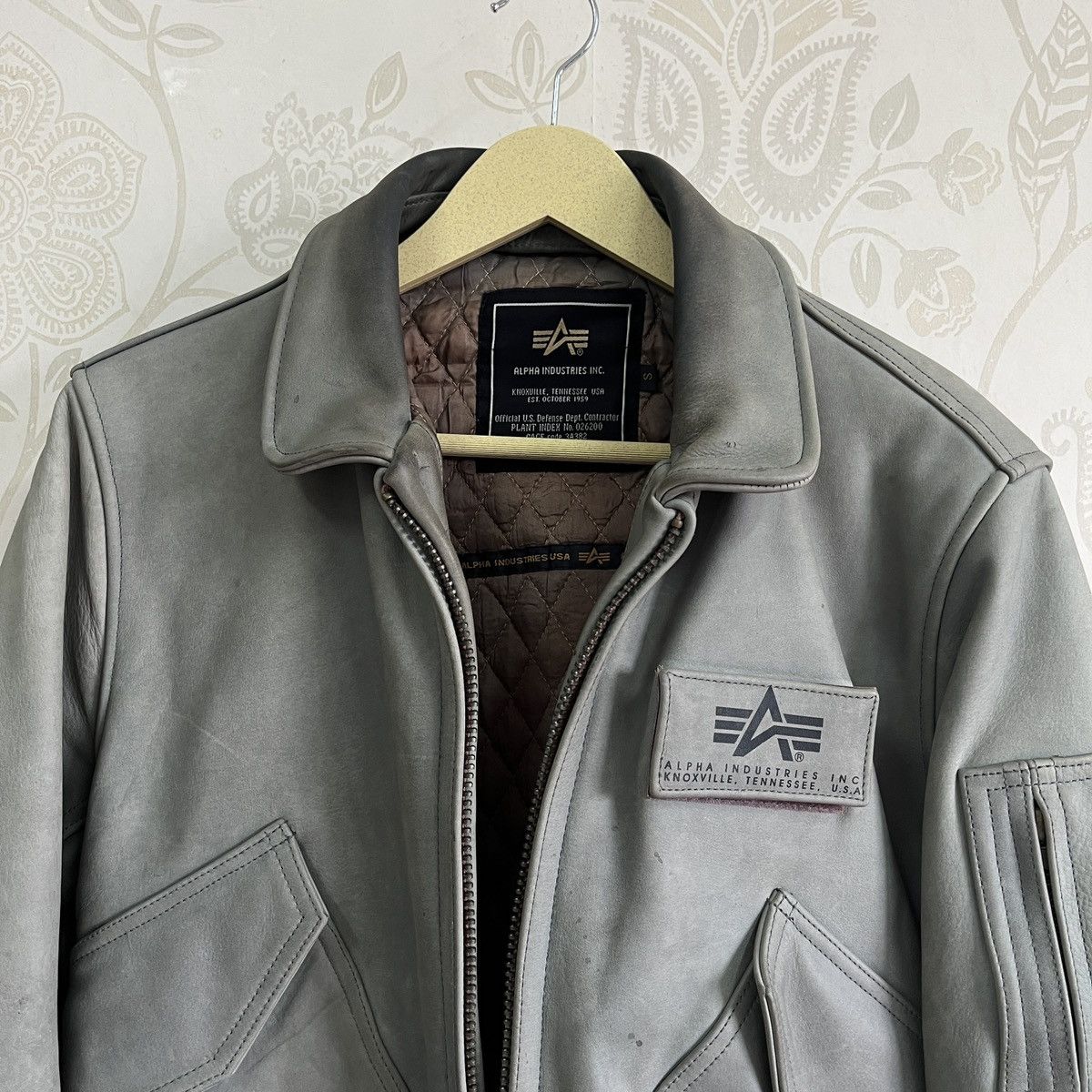 Alpha Industries × Freewheelers Cowhide Jacket Super Rare Vintage Alpha Industries USA Size US M / EU 48-50 / 2 - 24 Thumbnail