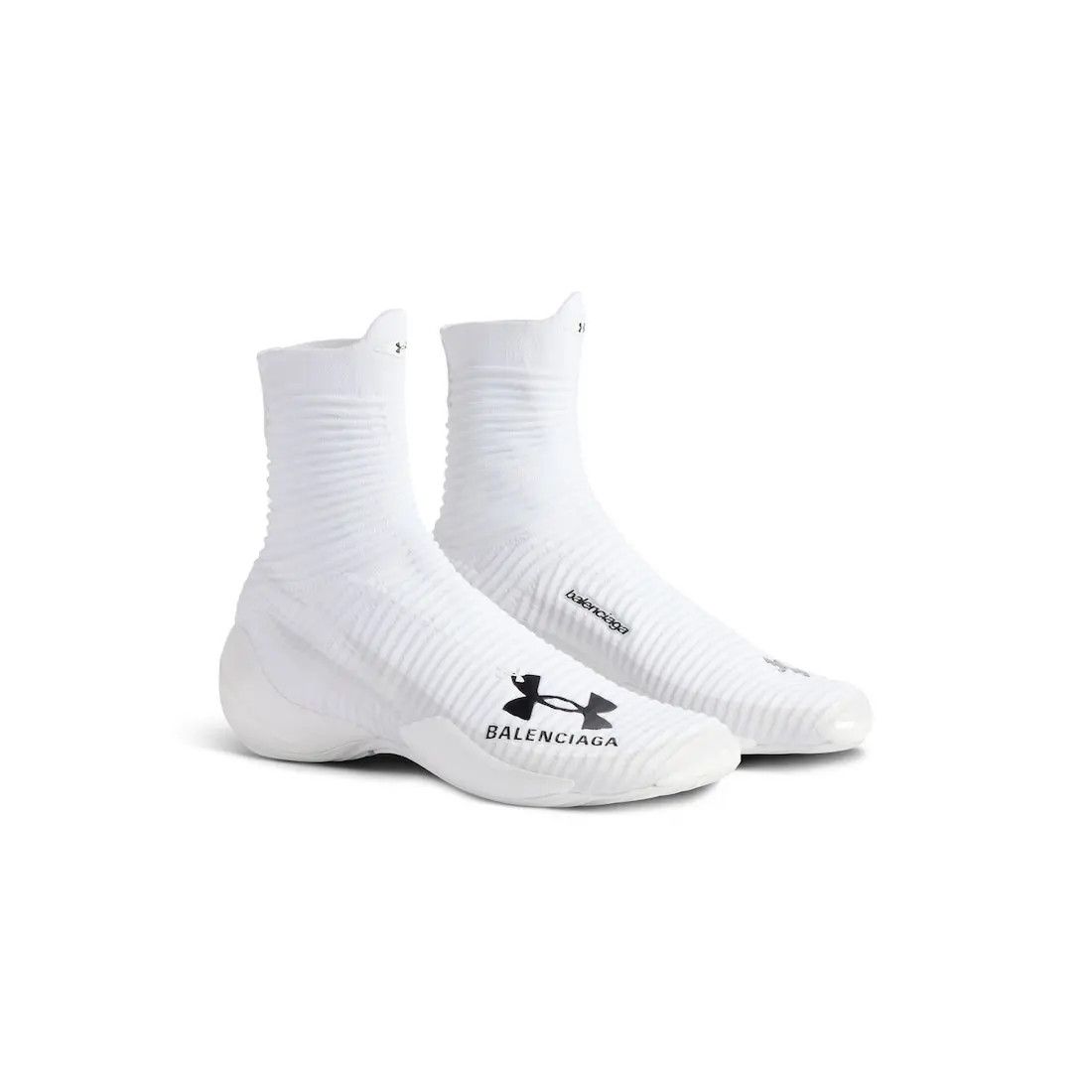 Balenciaga × Under Armour o1bcso1str0426 Under Armour® Hyper Sneakers in White Size US 7 / EU 40 - 2 Thumbnail
