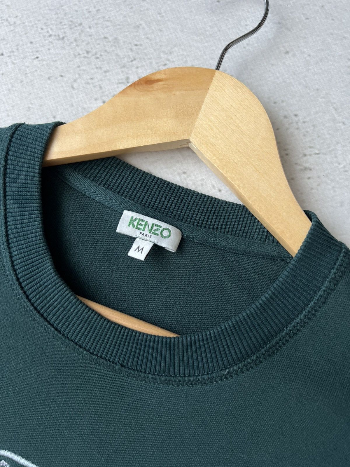 Kenzo 🐯 Kenzo Green Tiger Sweatshirt Size M Size US M / EU 48-50 / 2 - 4 Thumbnail