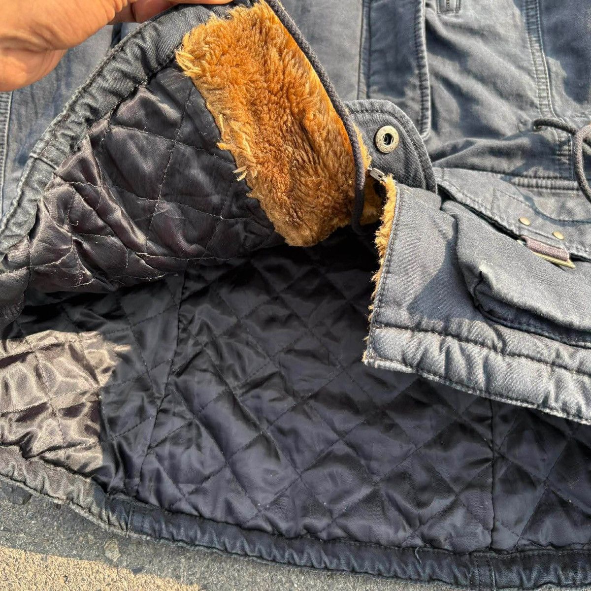 Avirex ❌SOLD❌AVIREX SURVIVAL BONDAGE FUR HOODIE JACKET Size S / US 4 / IT 40 - 8 Thumbnail