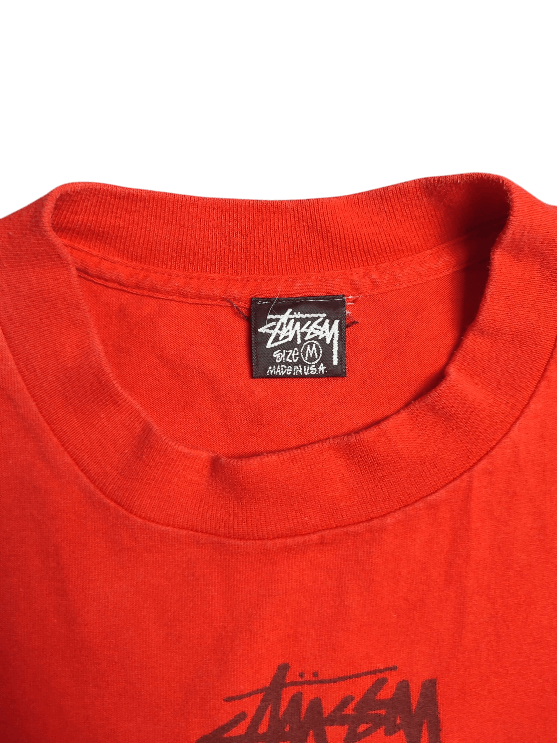 Stussy [DELETED] Stussy Rasta Zig Zag 80s Vintage Tshirts Size US M / EU 48-50 / 2 - 3 Thumbnail