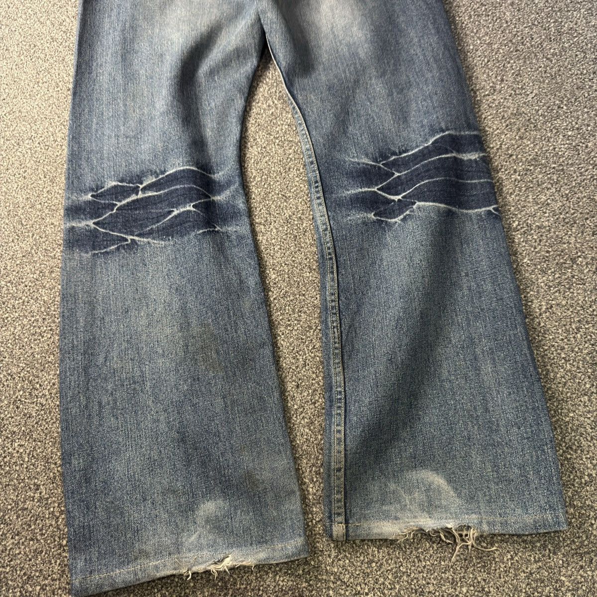 Japanese Brand Vintage 90s Japanese Studded Men Bigi Tokyo Distressed Denim Size US 35 - 14 Thumbnail