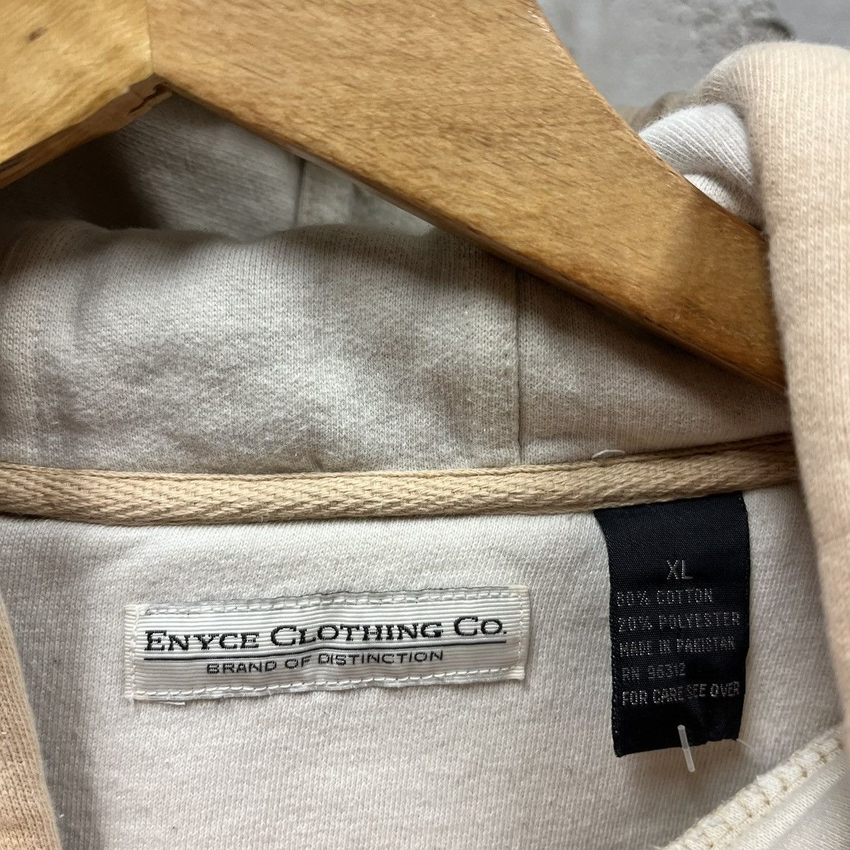 Enyce × Vintage ENYCE Vintage Y2K Logo Pullover Hoodie Skater Oversized Size US XL / EU 56 / 4 - 3 Thumbnail
