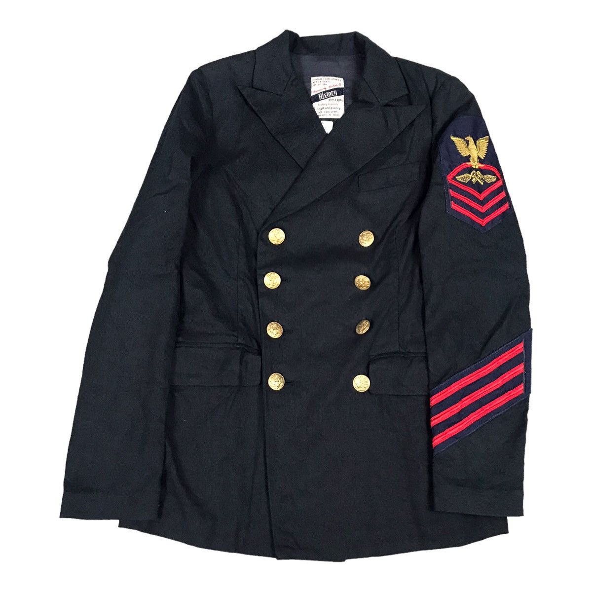 Vintage History double breasted blazer coat jacket Size US XS / EU 42 / 0 - 1 Thumbnail