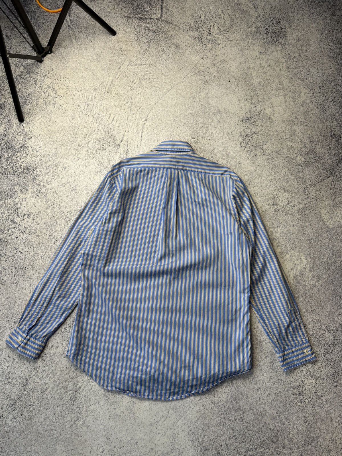 Polo Ralph Lauren Vintage RALPH LAUREN Striped long Sleeved Shirt Rare Size US M / EU 48-50 / 2 - 14 Thumbnail