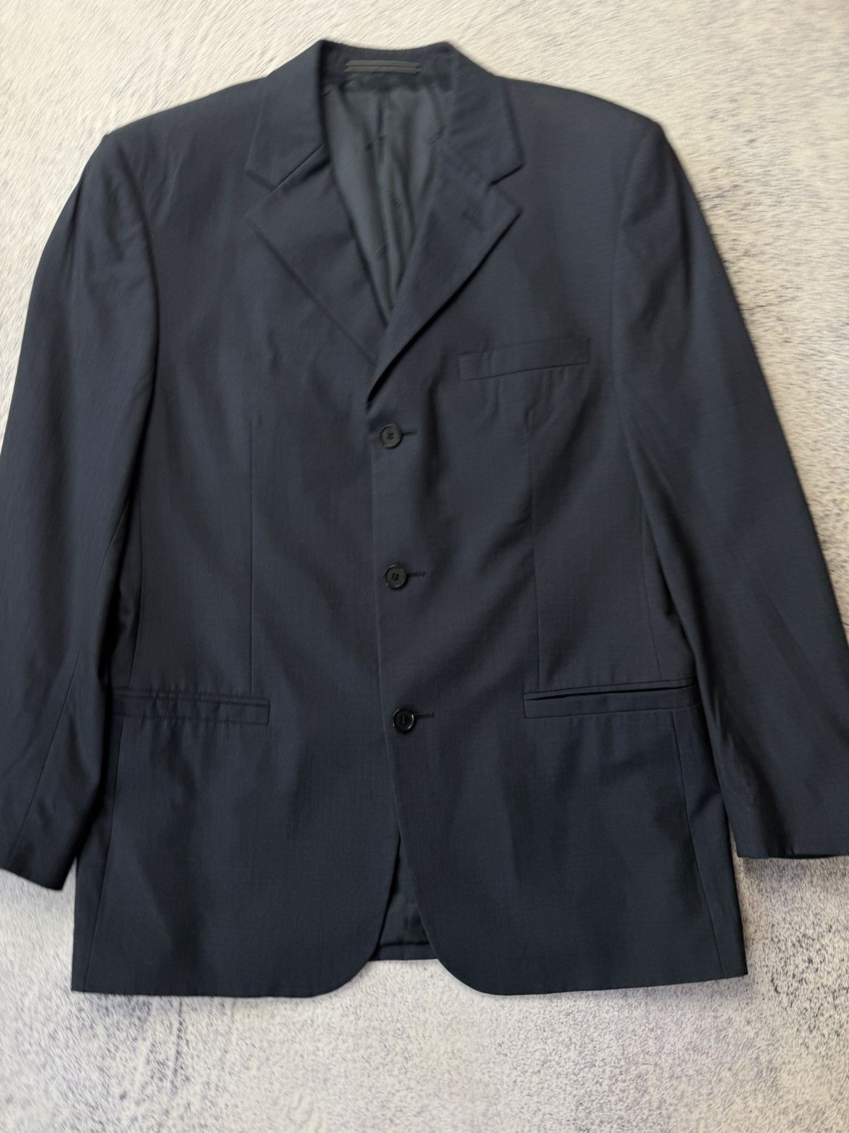 Vintage Vintage Versace Classic Black Blazer Luxury Y2K Size 48R - 8 Thumbnail