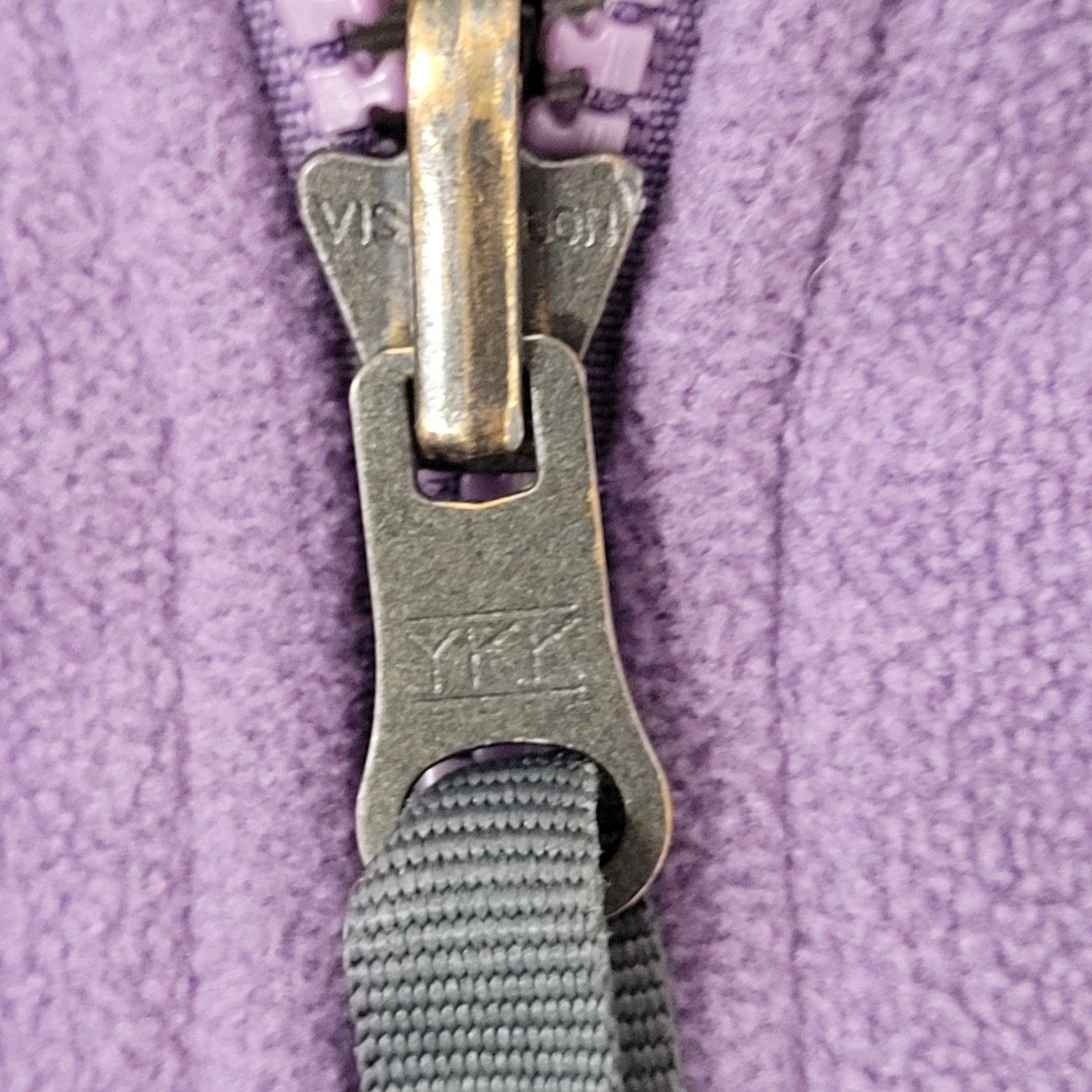 Nike Vintage 90s NIKE ACG Fleece Jacket Womens S/M 19x23 Purple Size M / US 6-8 / IT 42-44 - 3 Thumbnail